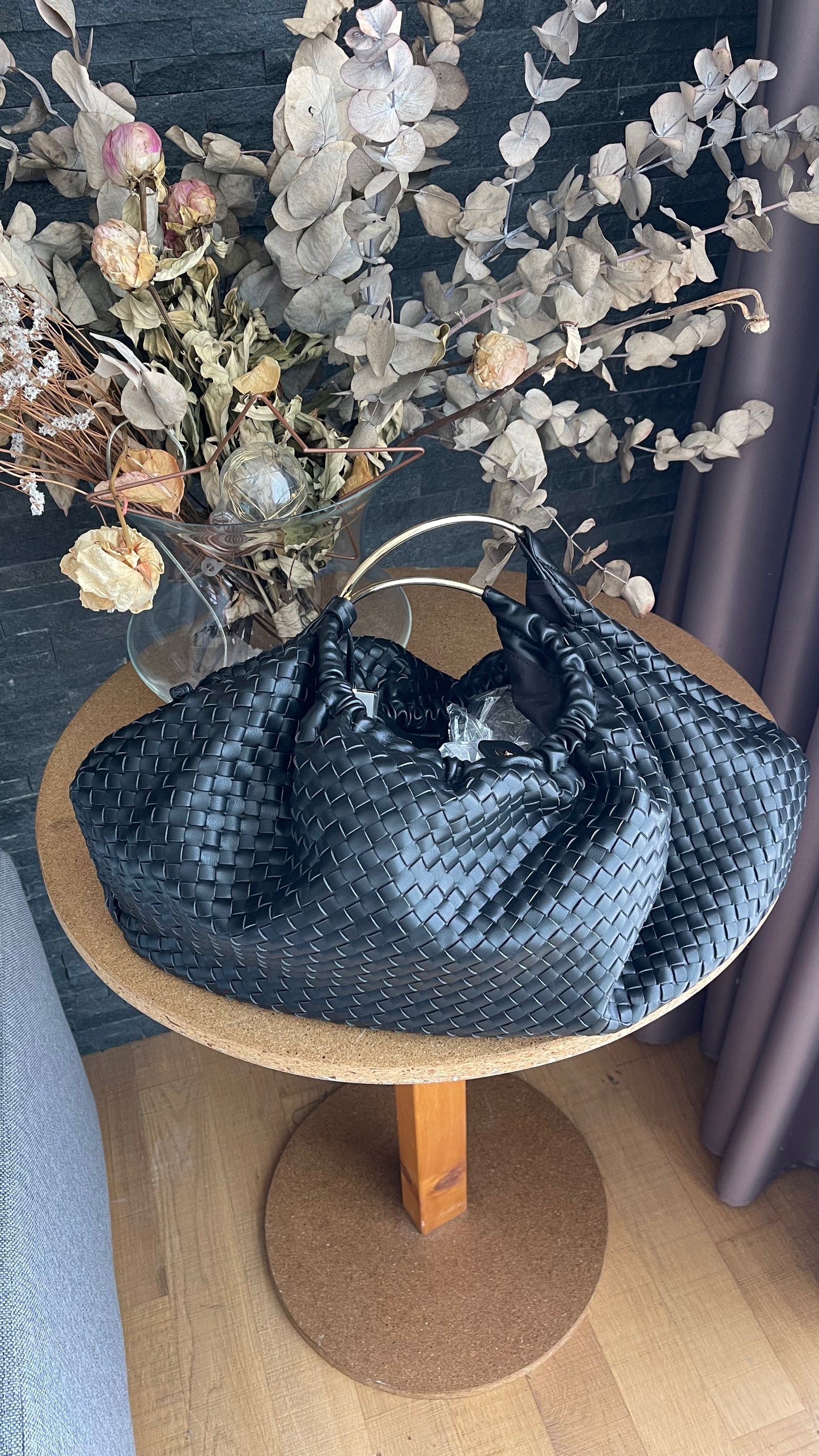 Borsa bot manici metallo