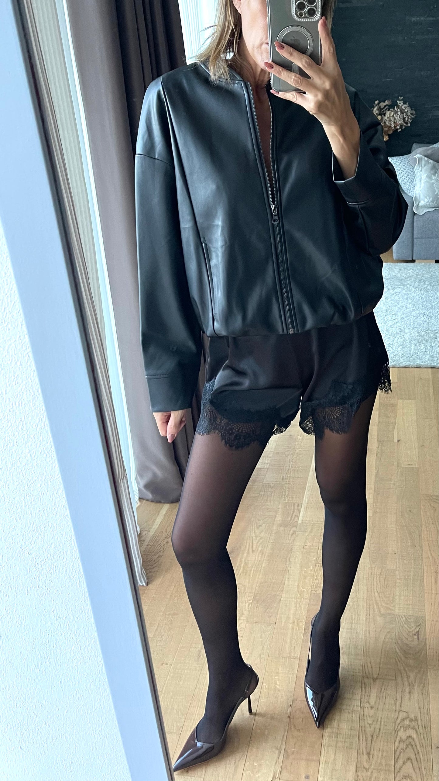 Bomber ecopelle
