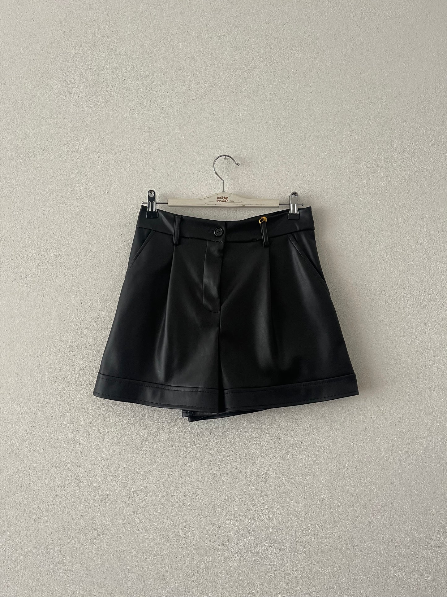 Rita Faux Leather Shorts