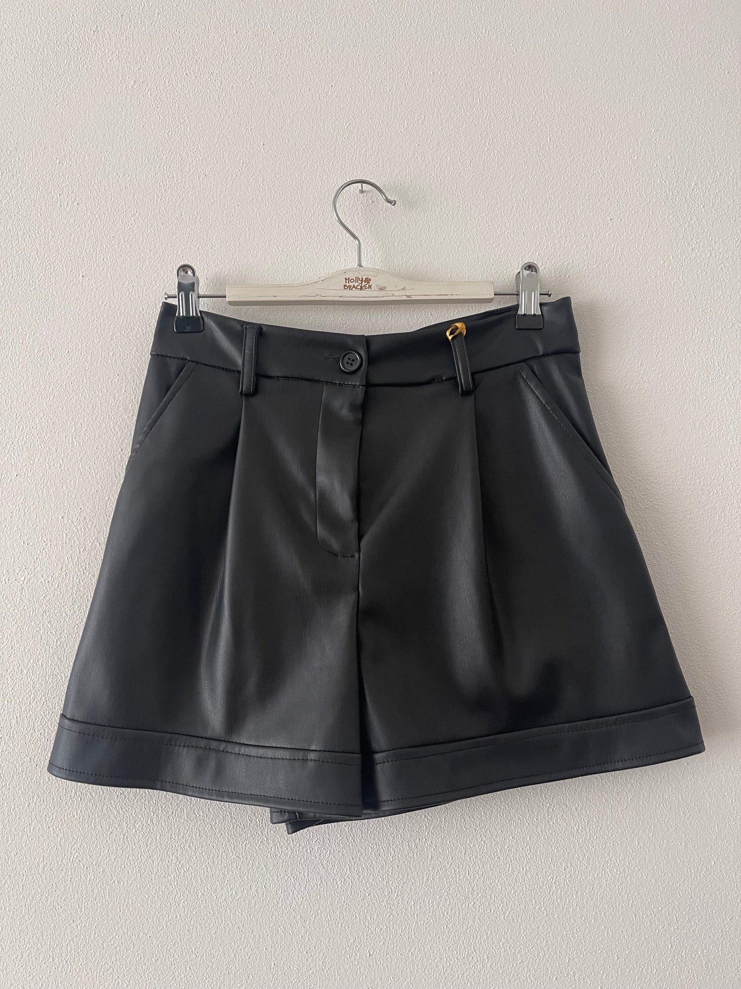 Rita Faux Leather Shorts