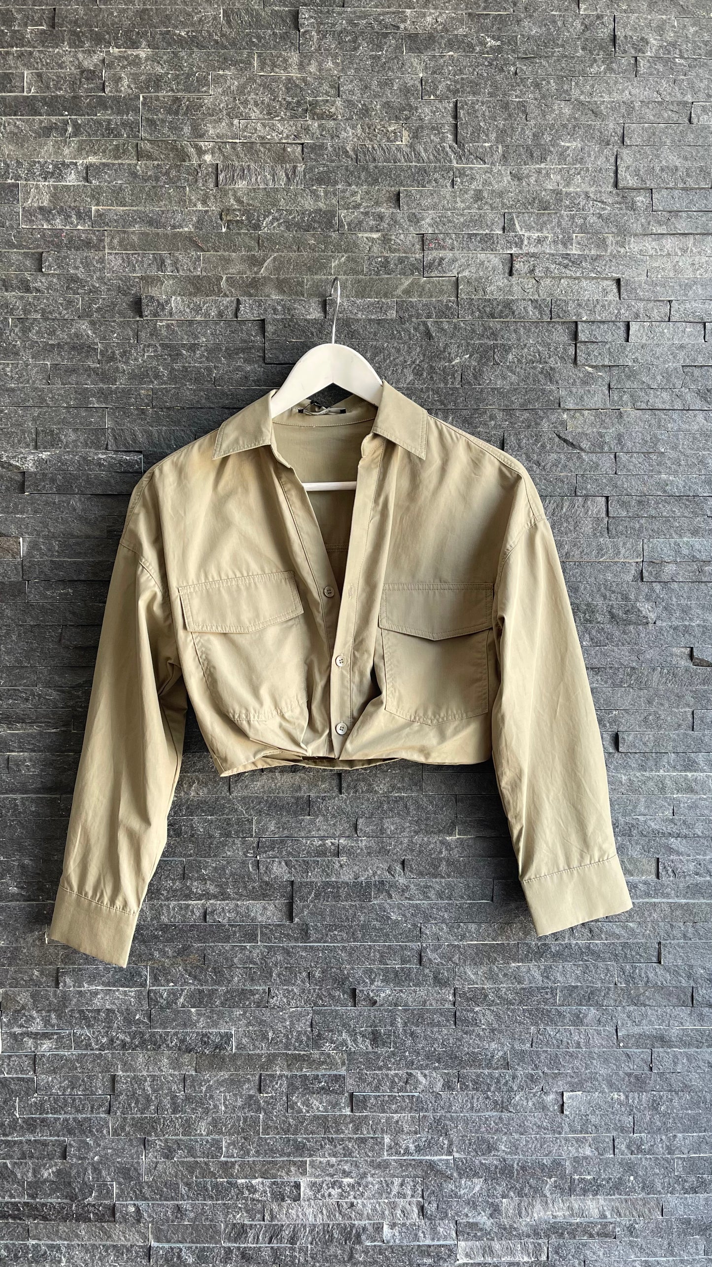 Cotton crop shirt