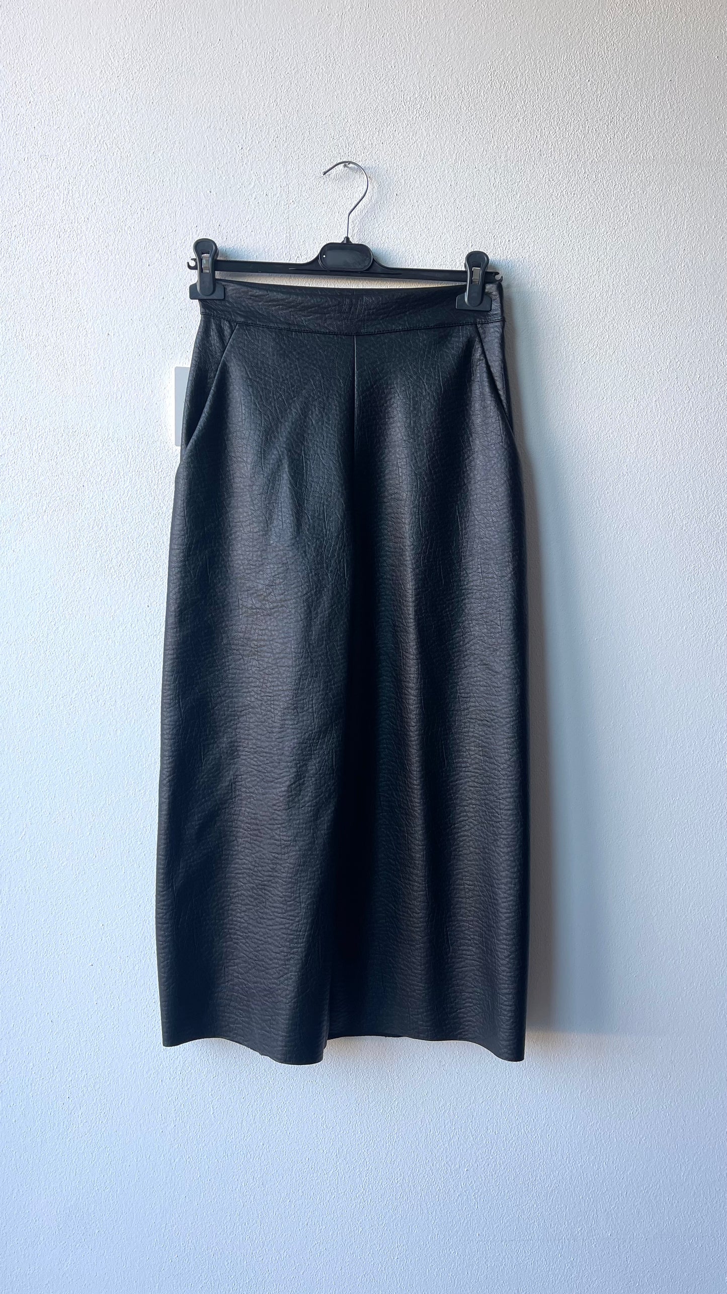 Culotte pants ecopelle