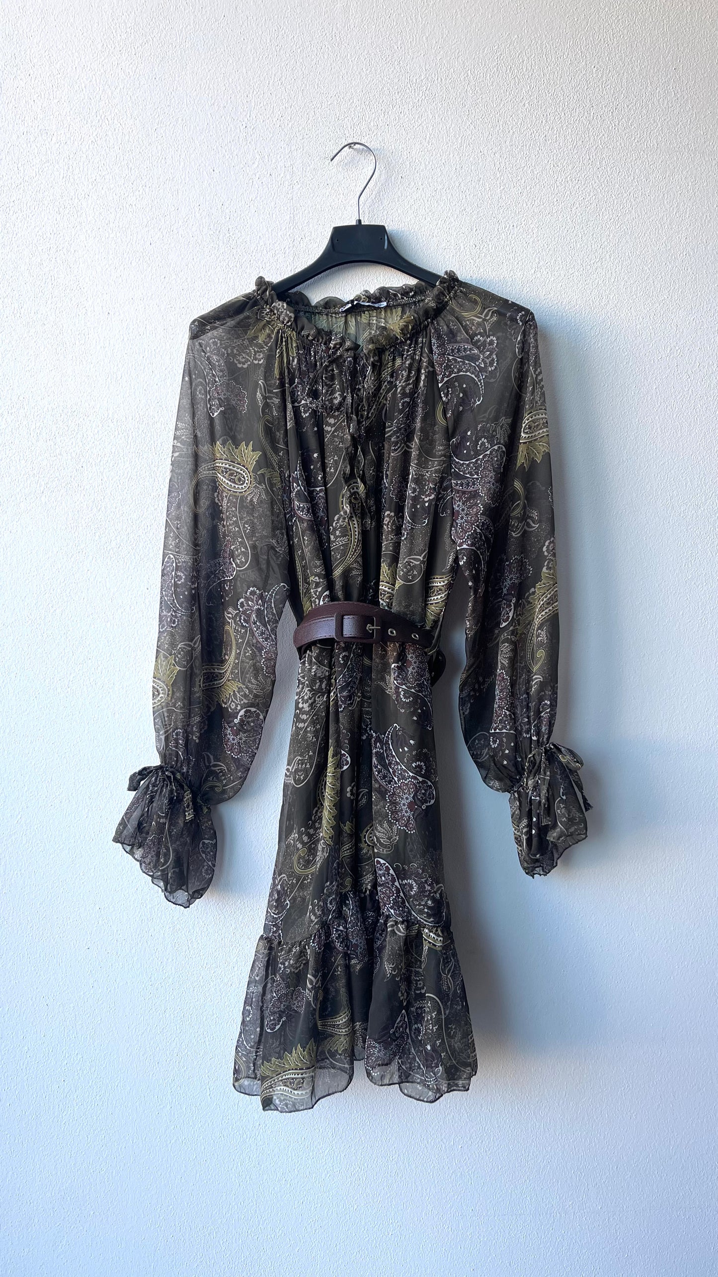 Abito disegno cashmere
