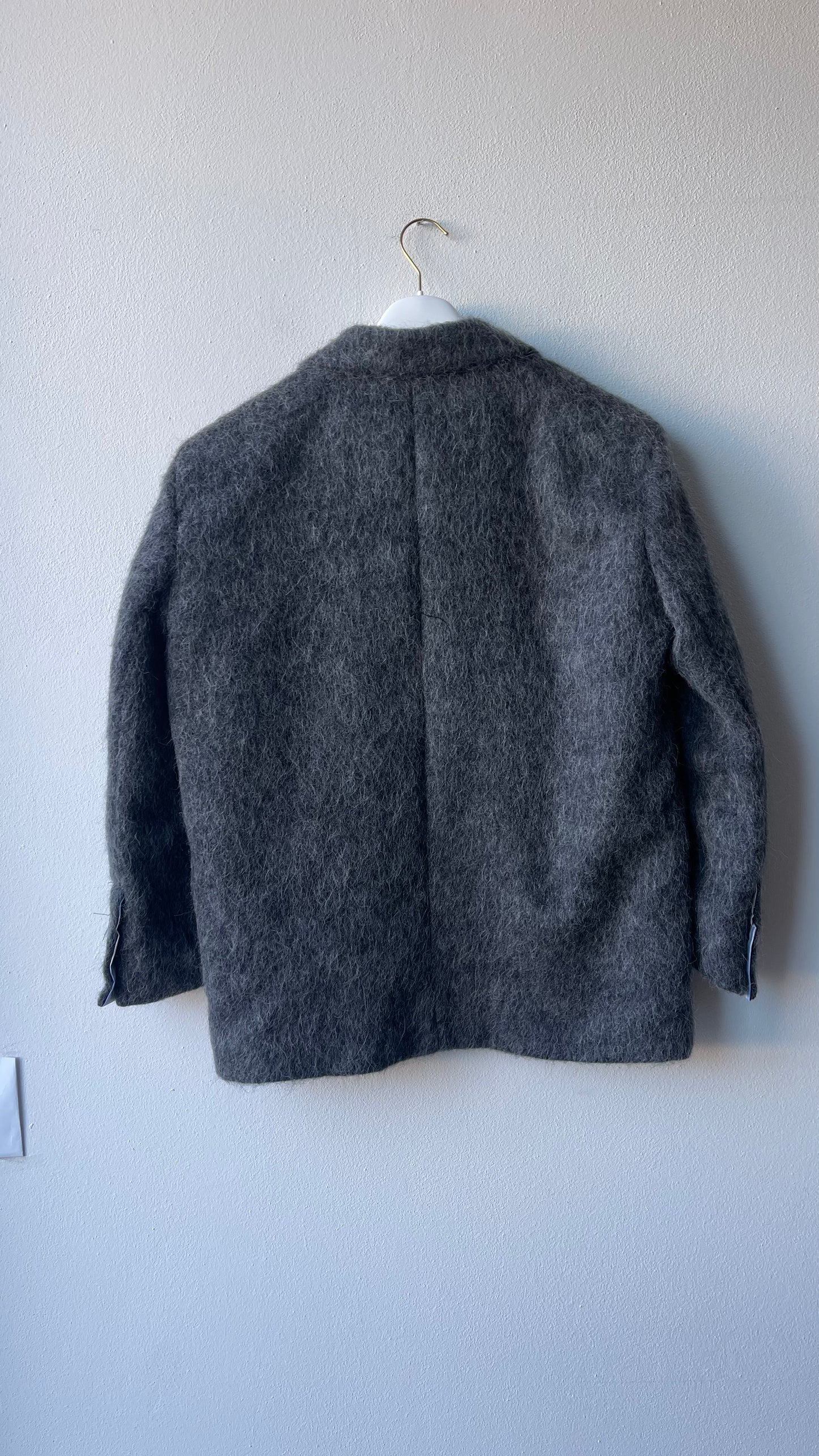 Blazer lana cotta grigio