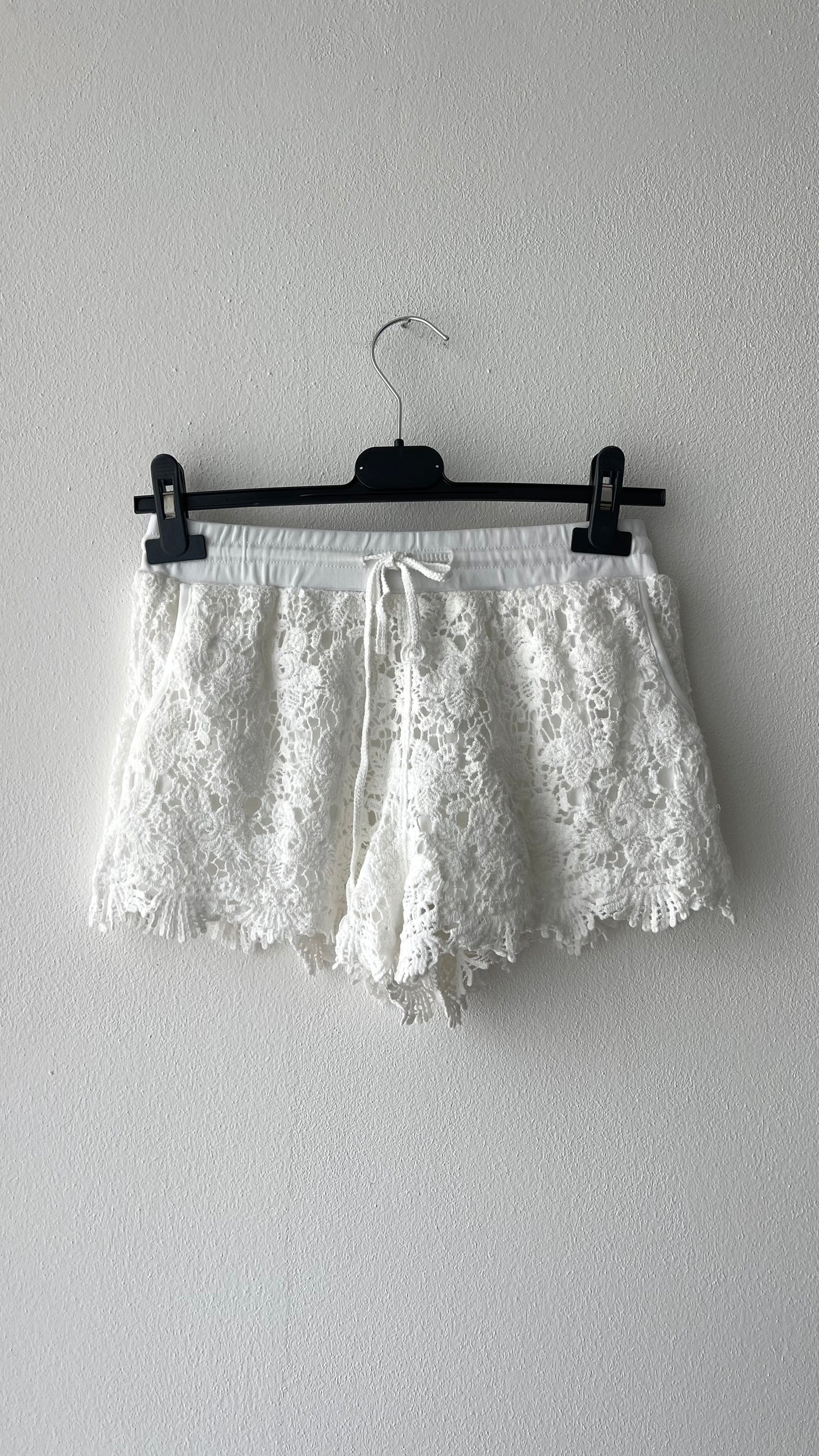 Shorts boxer macramè