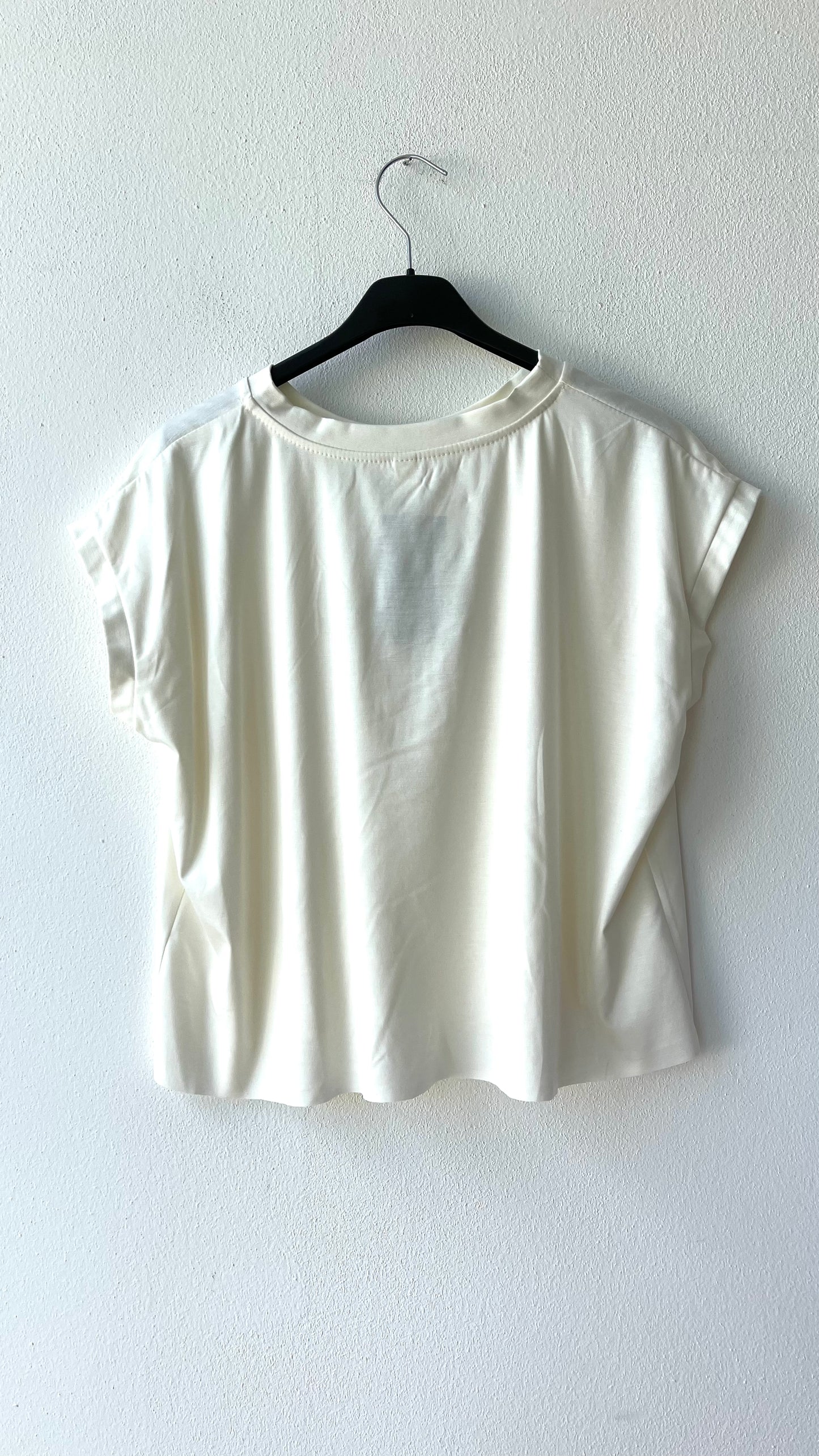 Maglia crop viscosa