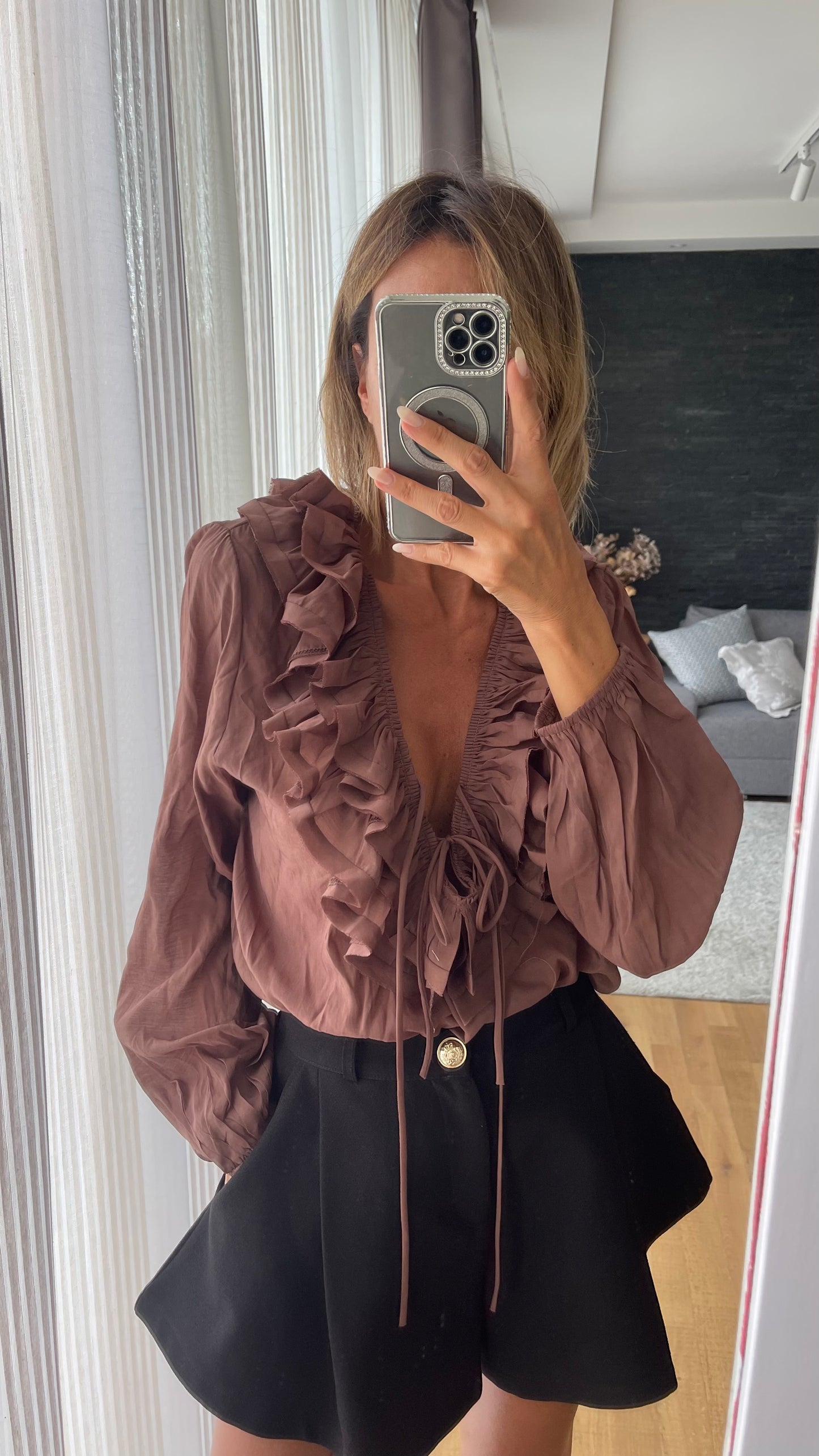 Camicia voilant