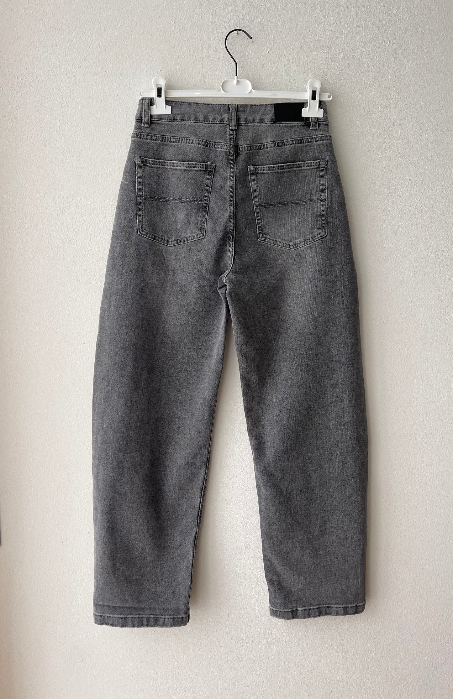 Jeans grigio carrots