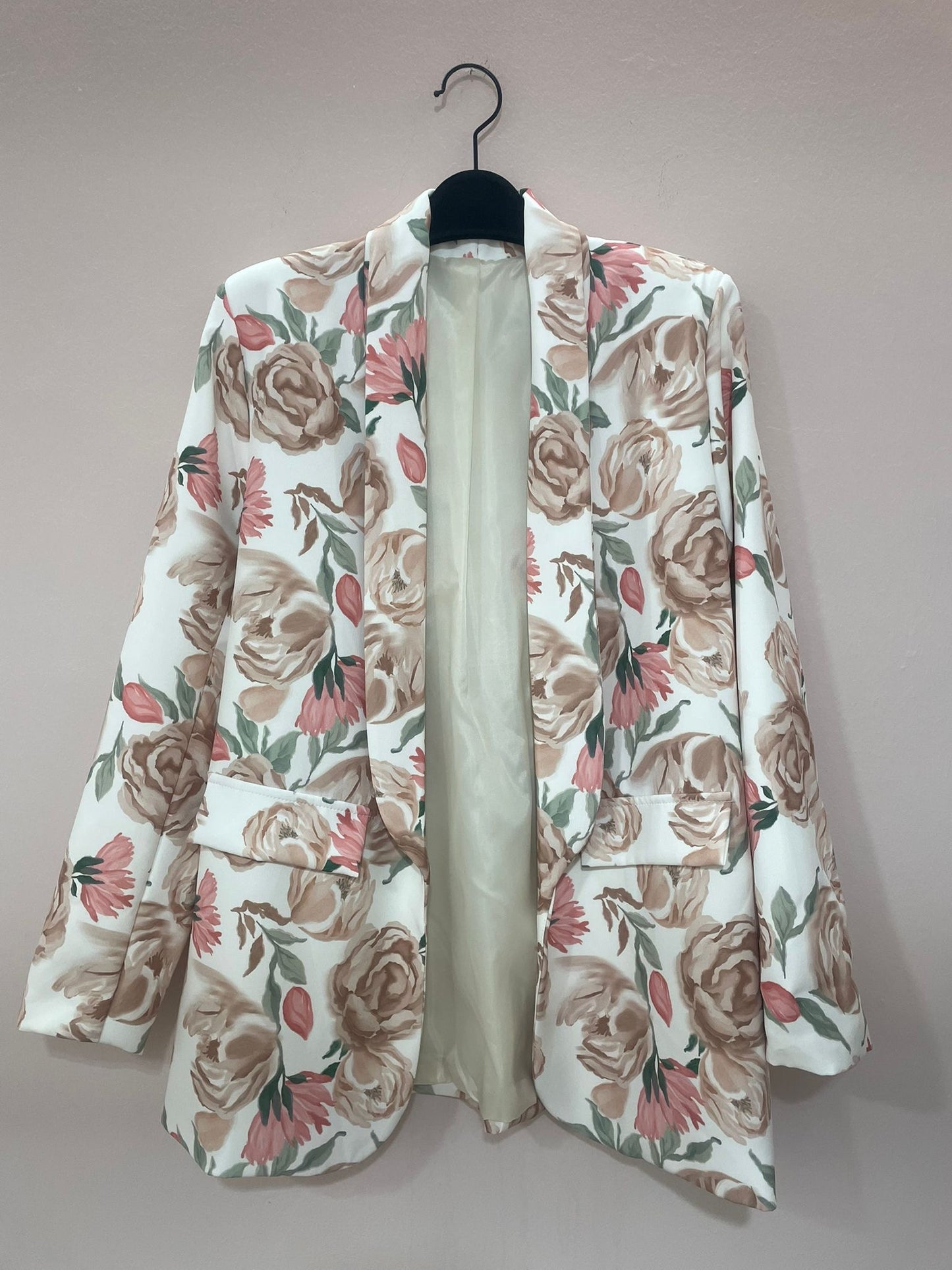 Blazer collo a scialle