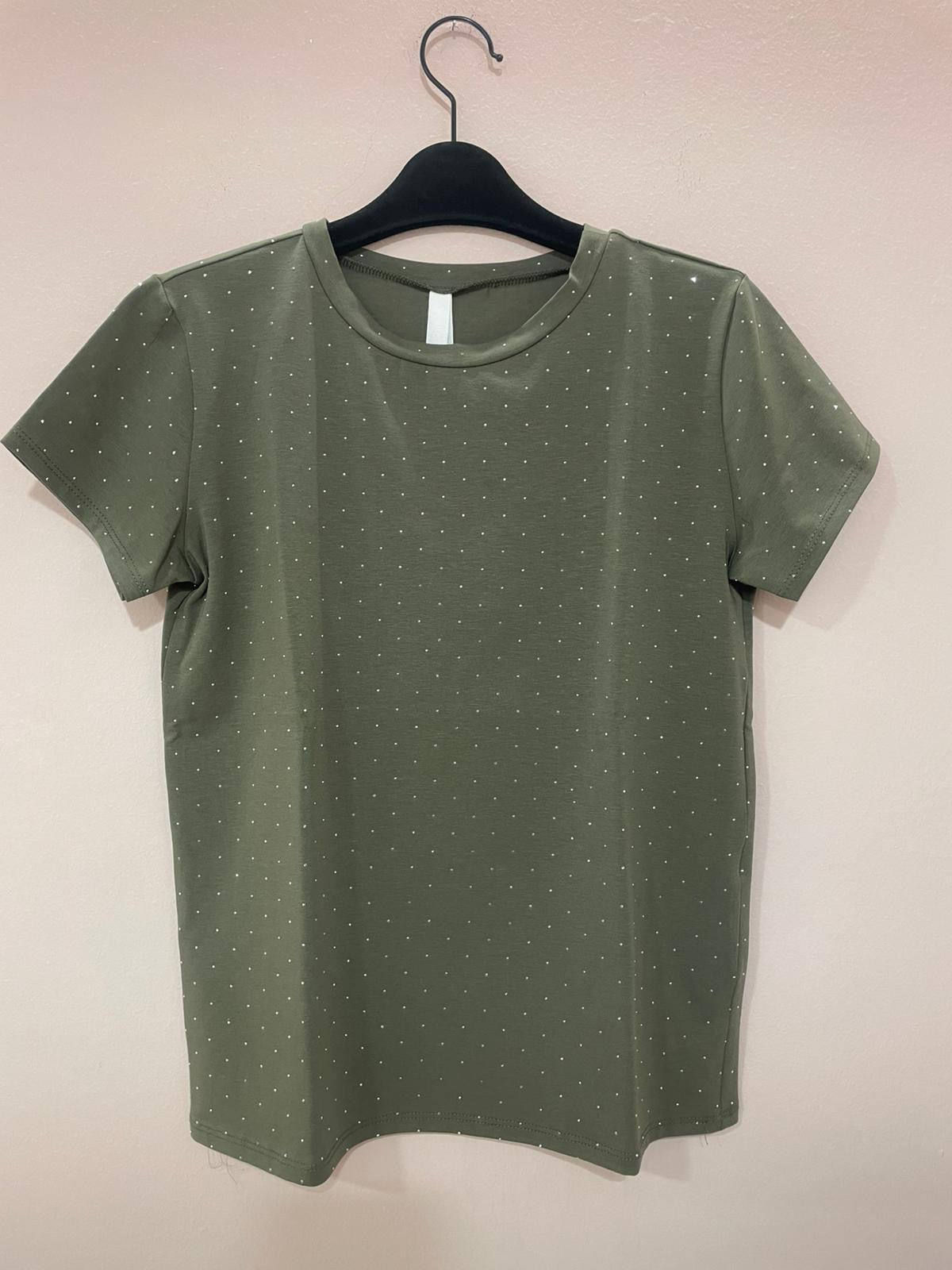 T-shirt brillantini