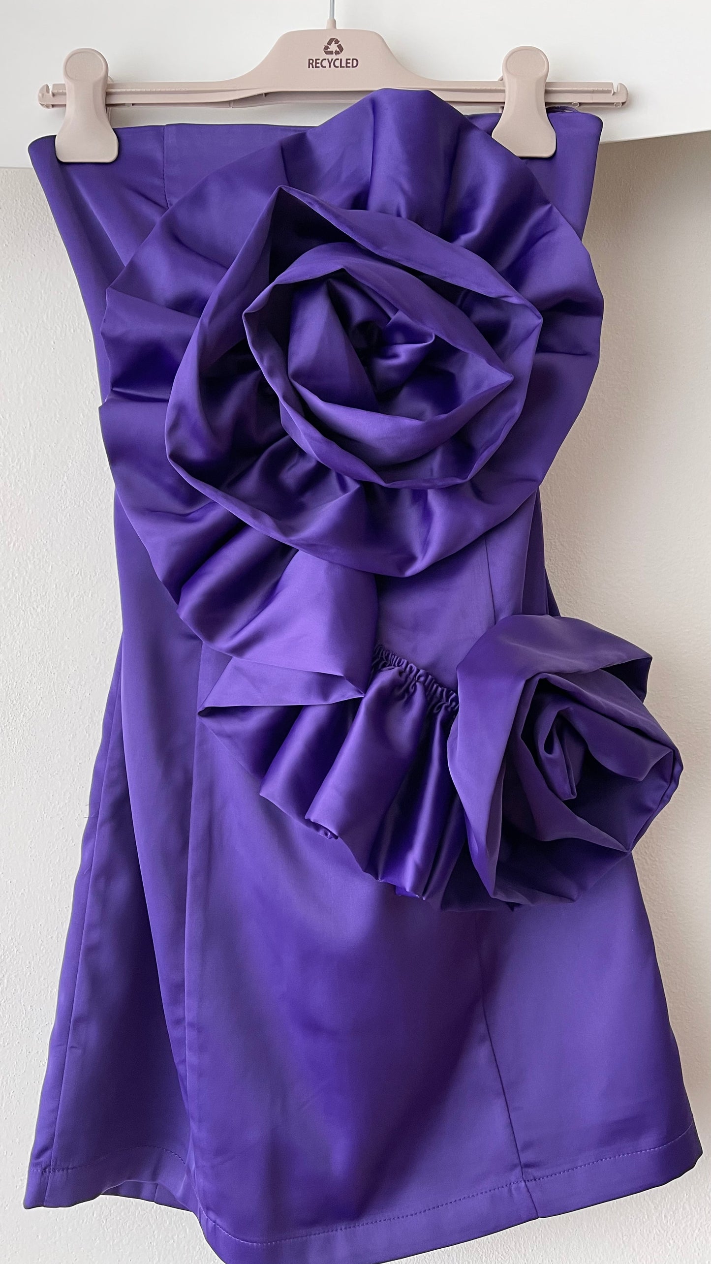 Abito satin Rose