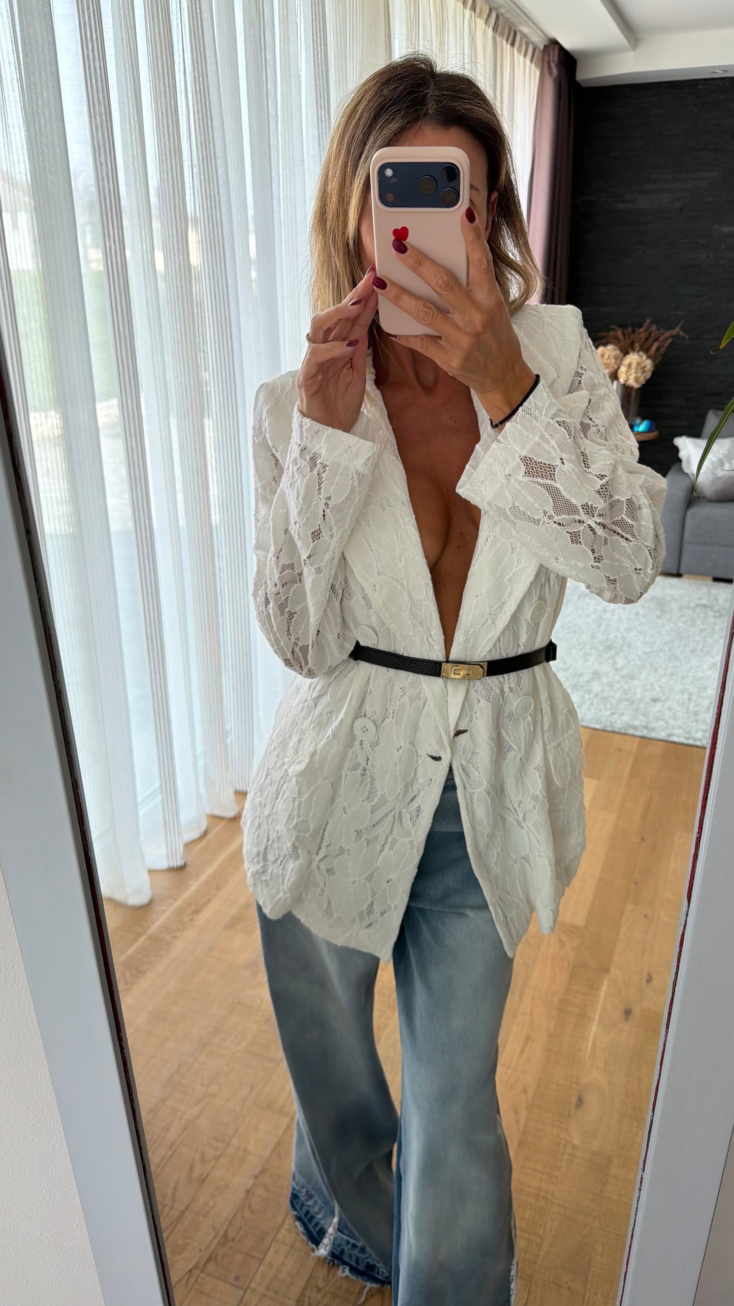 Blazer pizzo