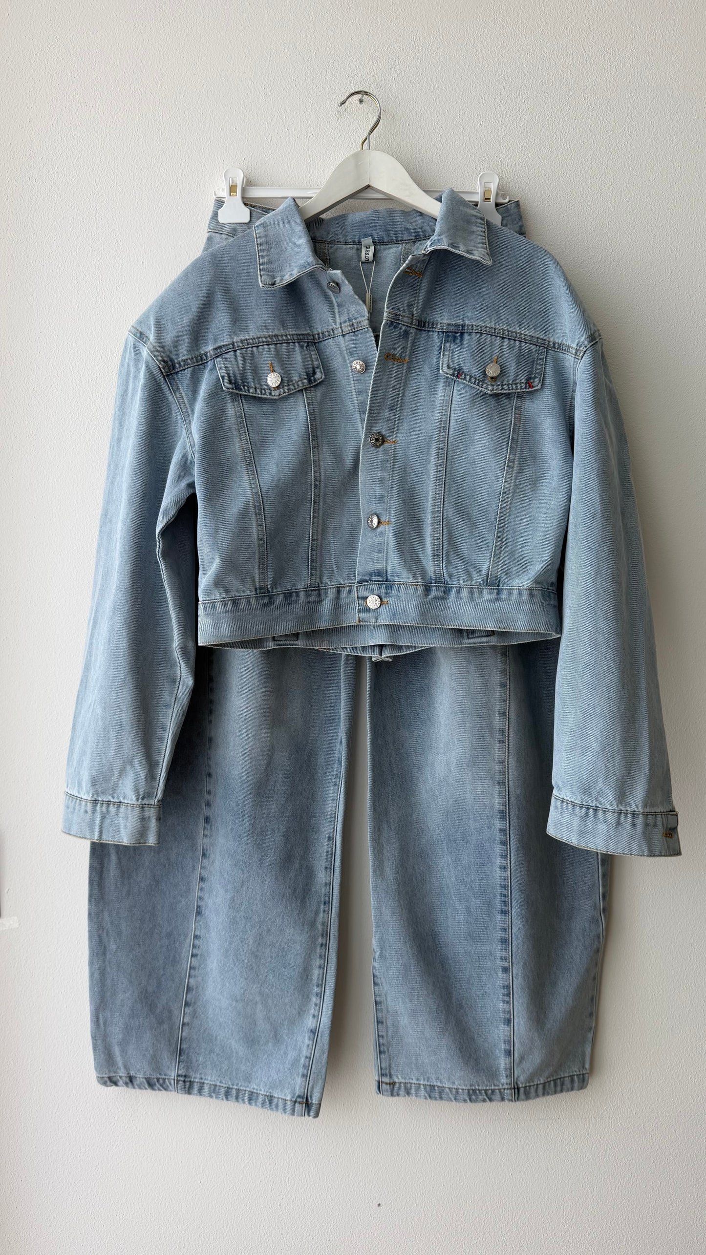Completo denim chiaro