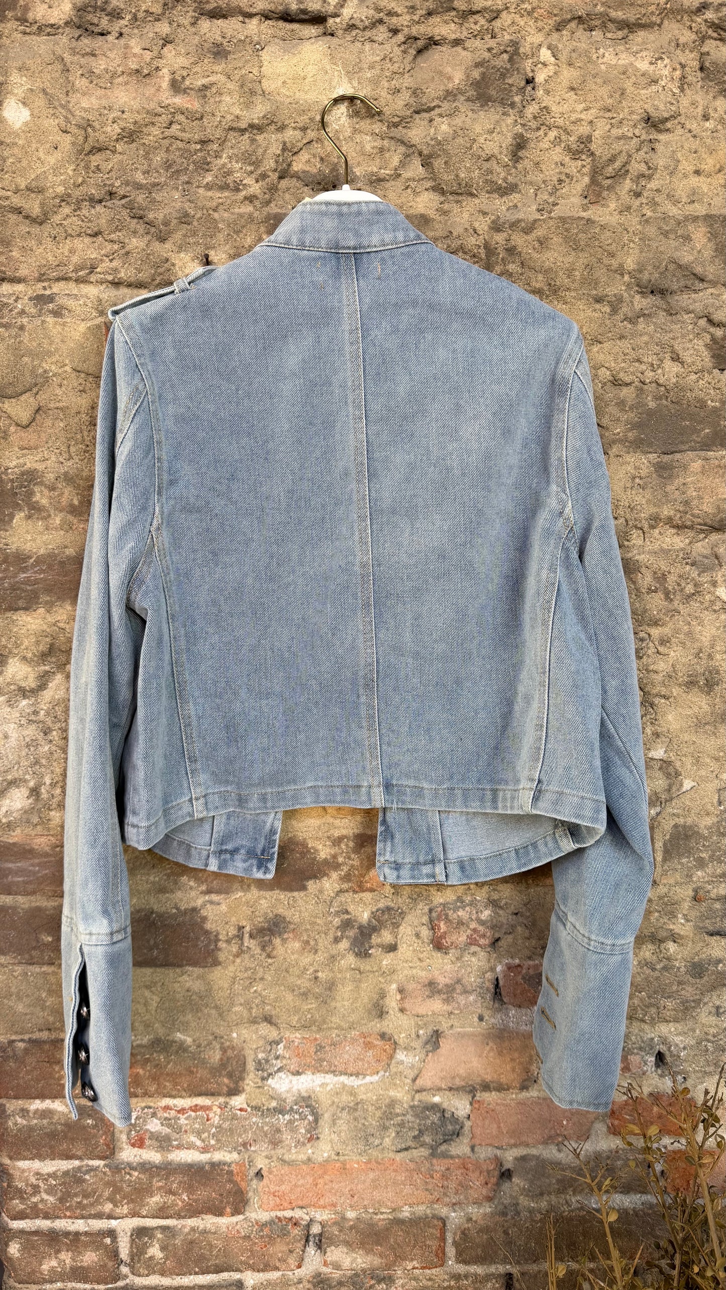Giacca jeans cadetto style