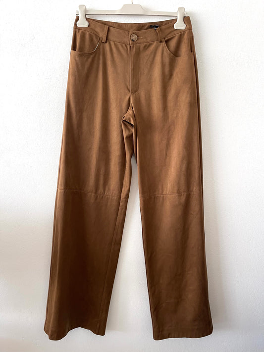 Palazzo pants suede