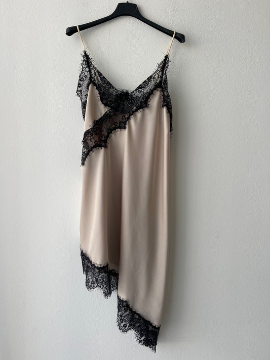Abito Lingerie pizzo satin