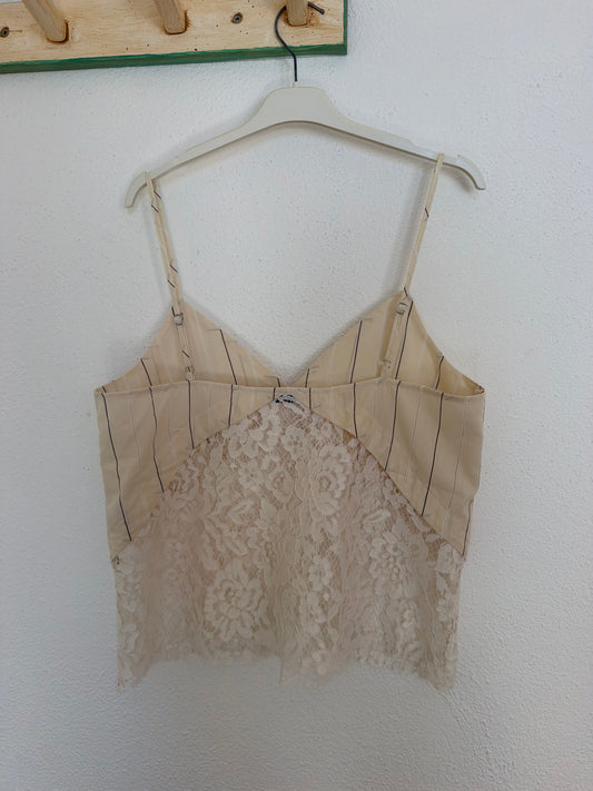 Top cotone pizzo Emma