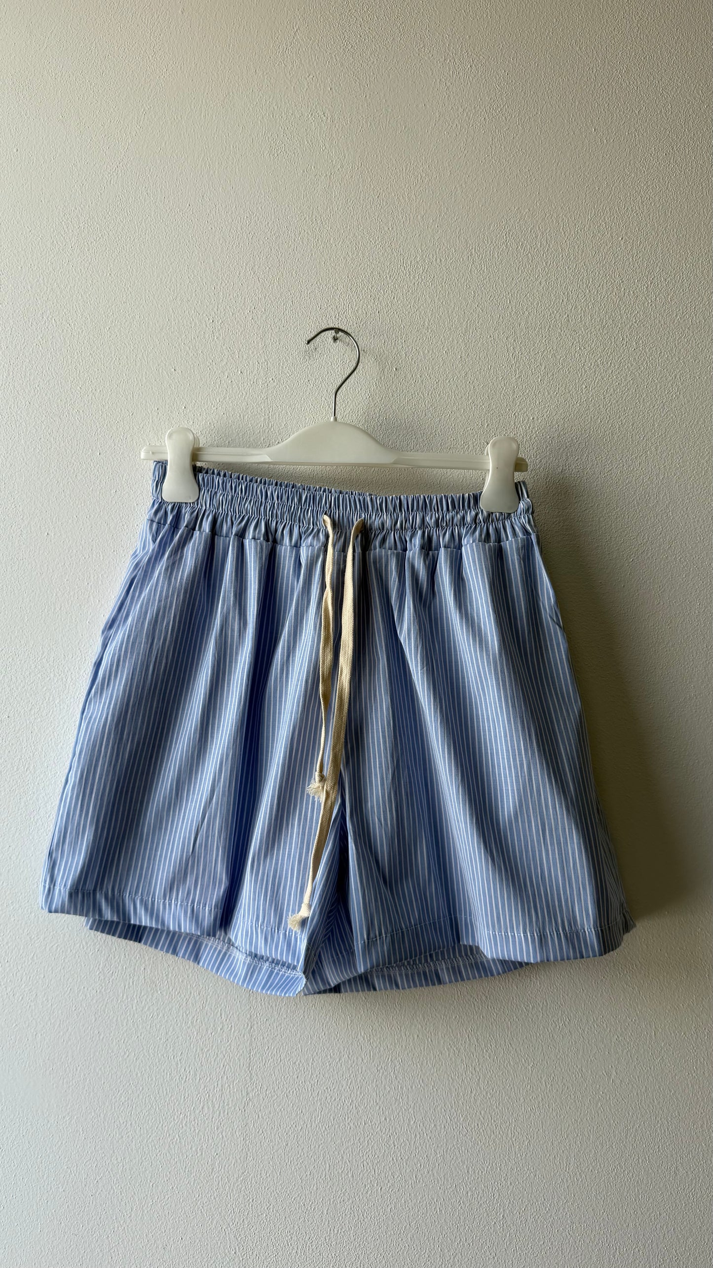 Completo righe shorts