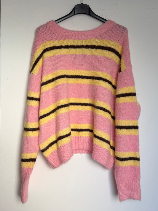 Maglia stripe color