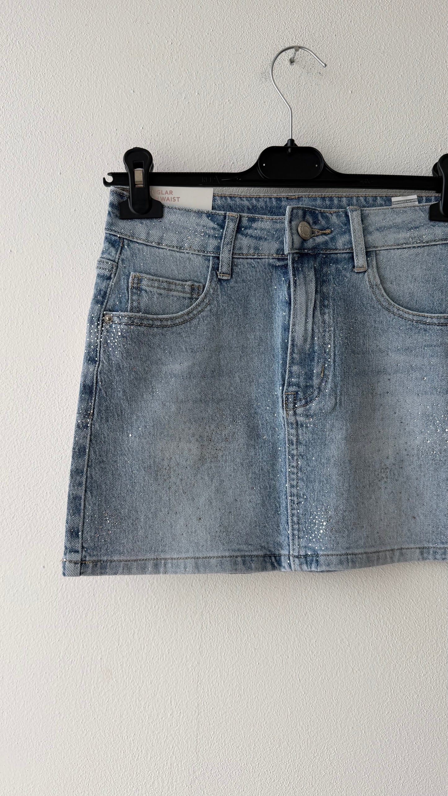 Gonna Denim brillo