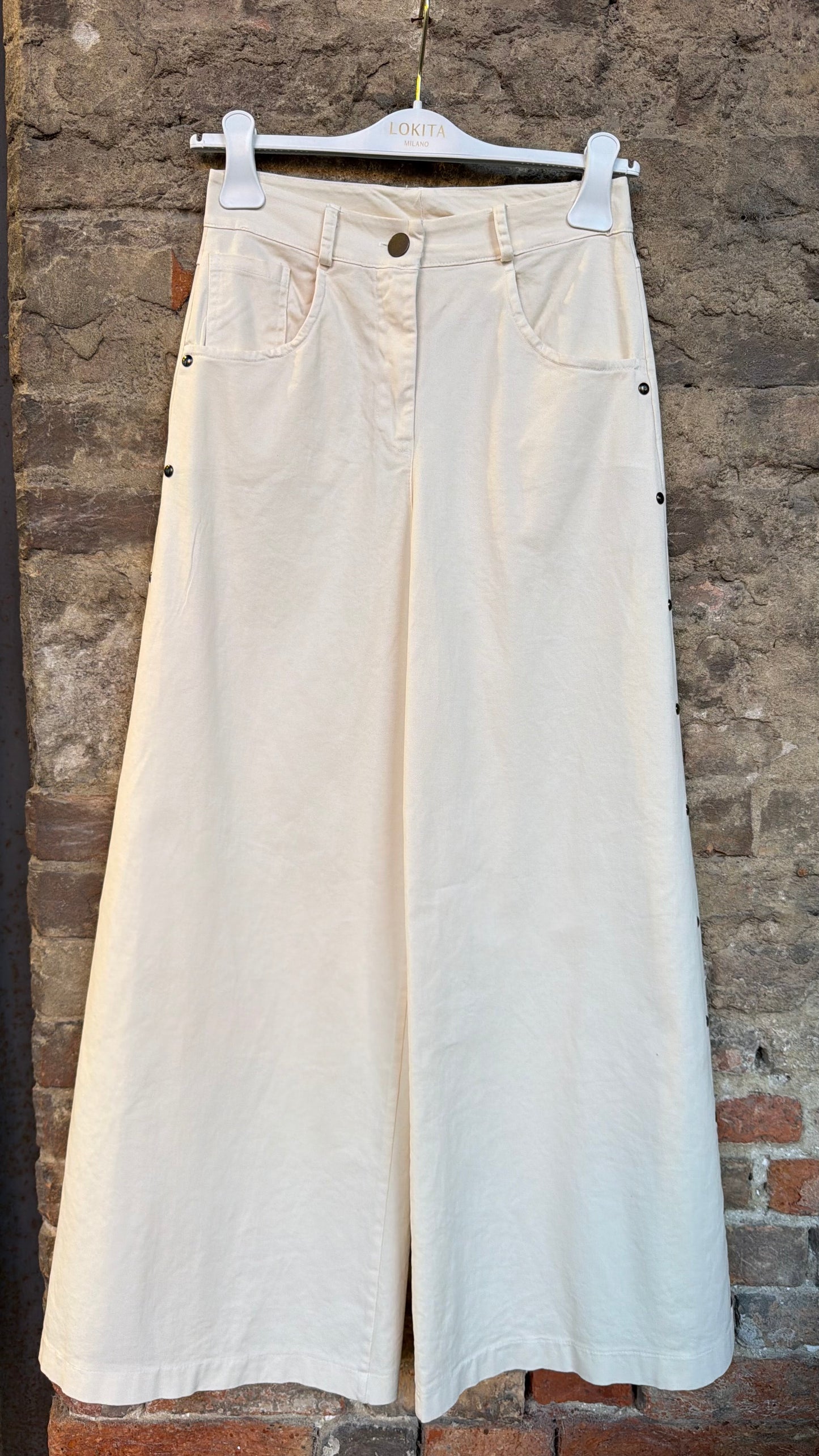 Jeans in gabardine di cotone lokita