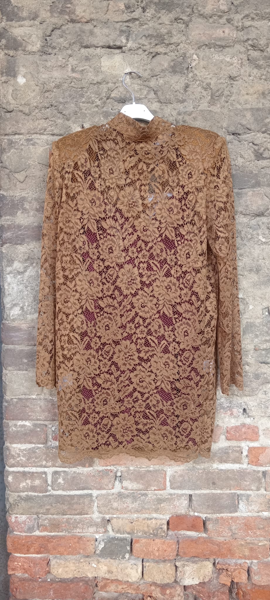Abito lace fiocco