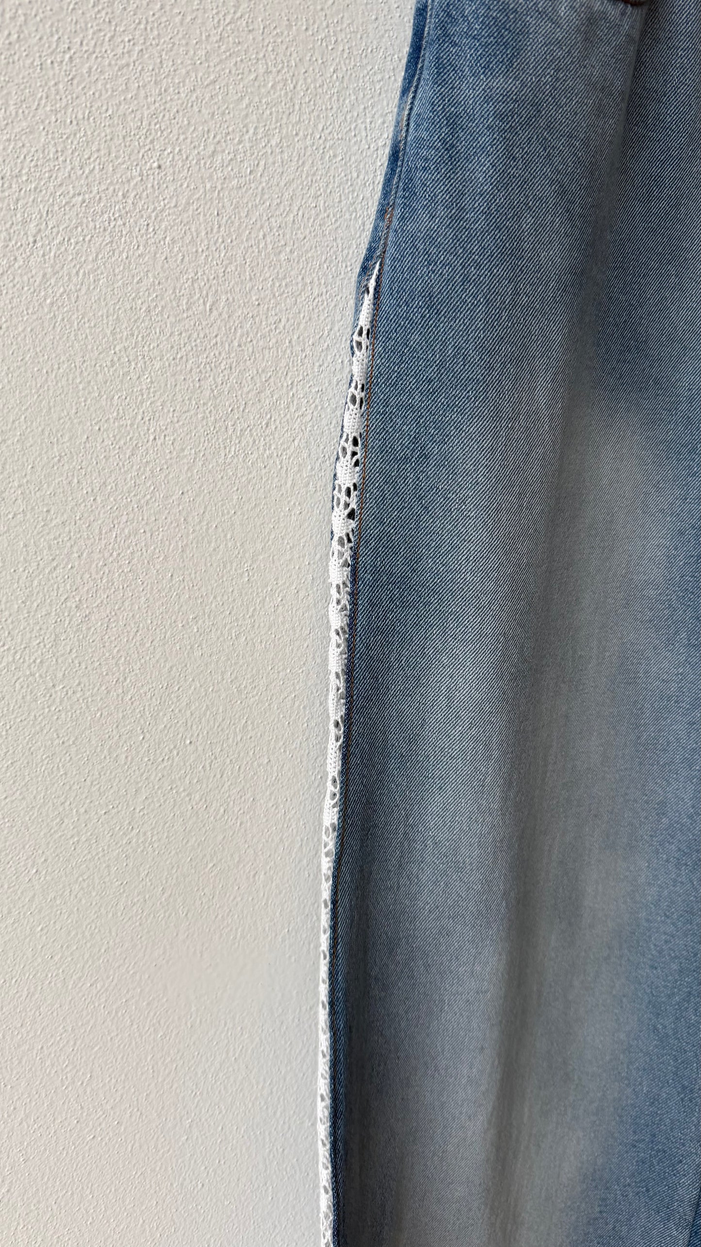 Jeans pizzo laterale lokita