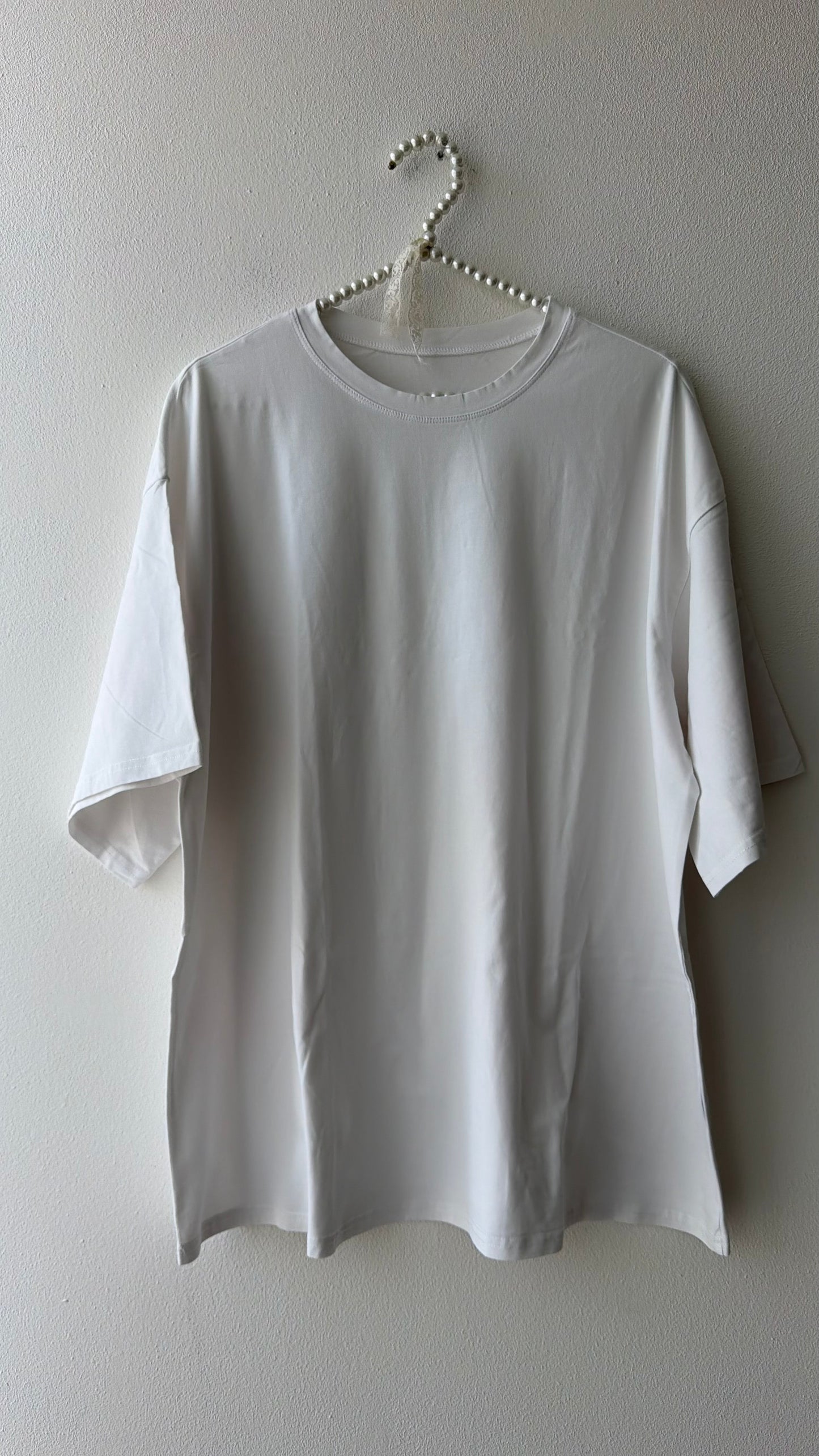T-shirt over