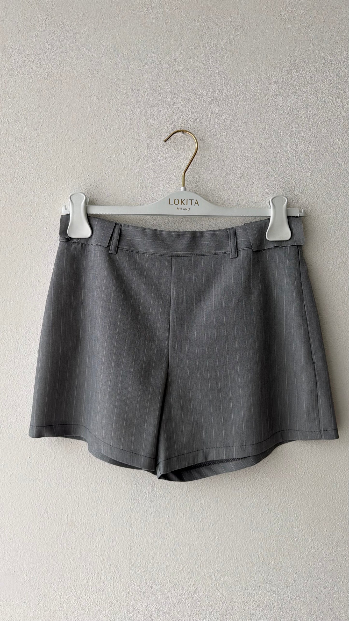 Short gessato Lokita Milano