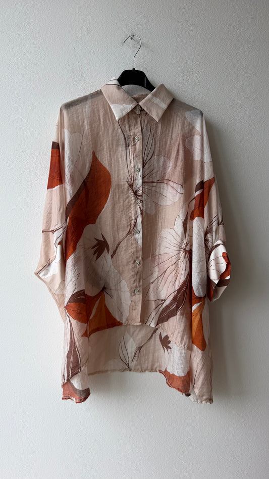 Camicia flora