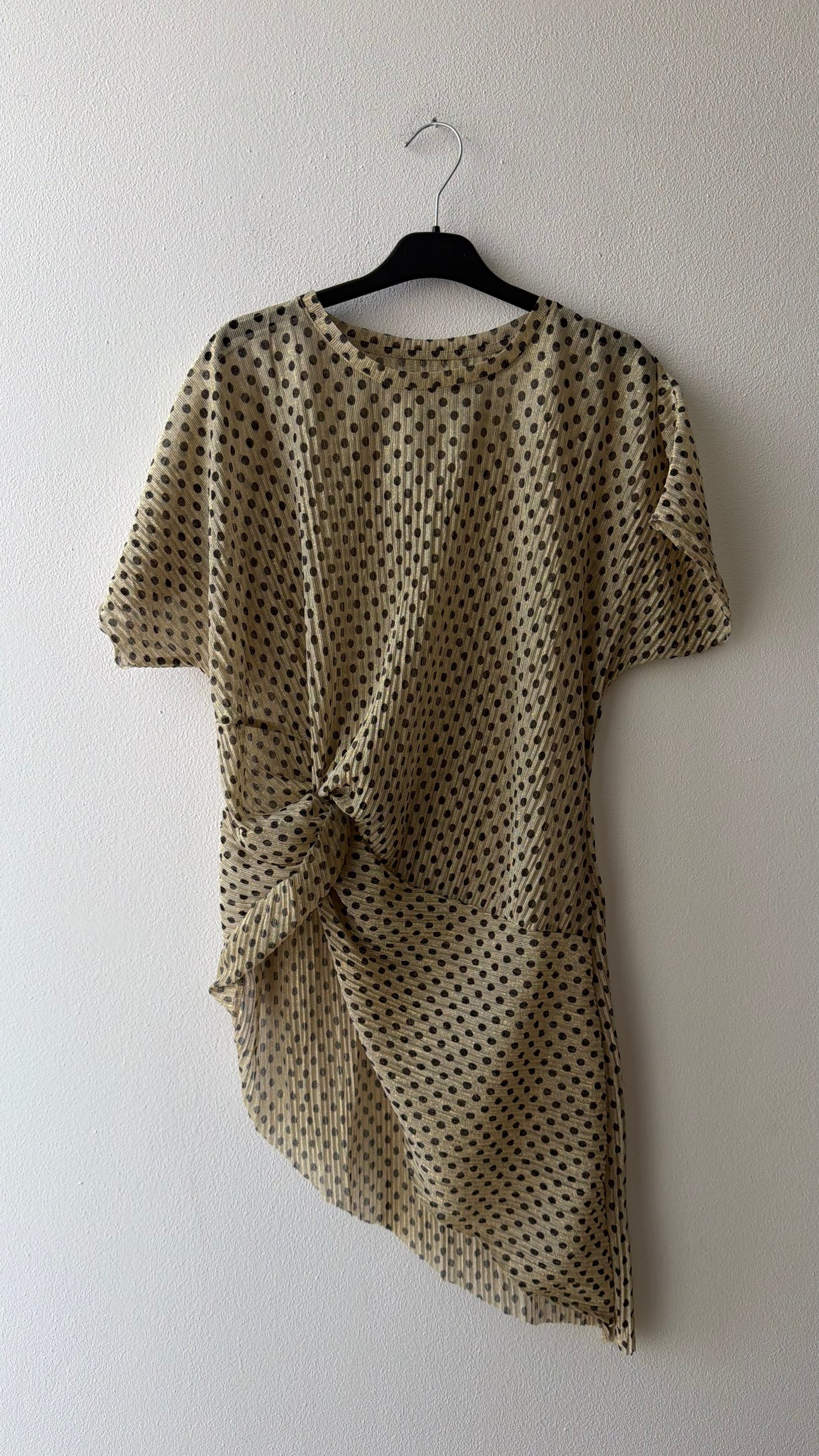 Abito - top pois neri