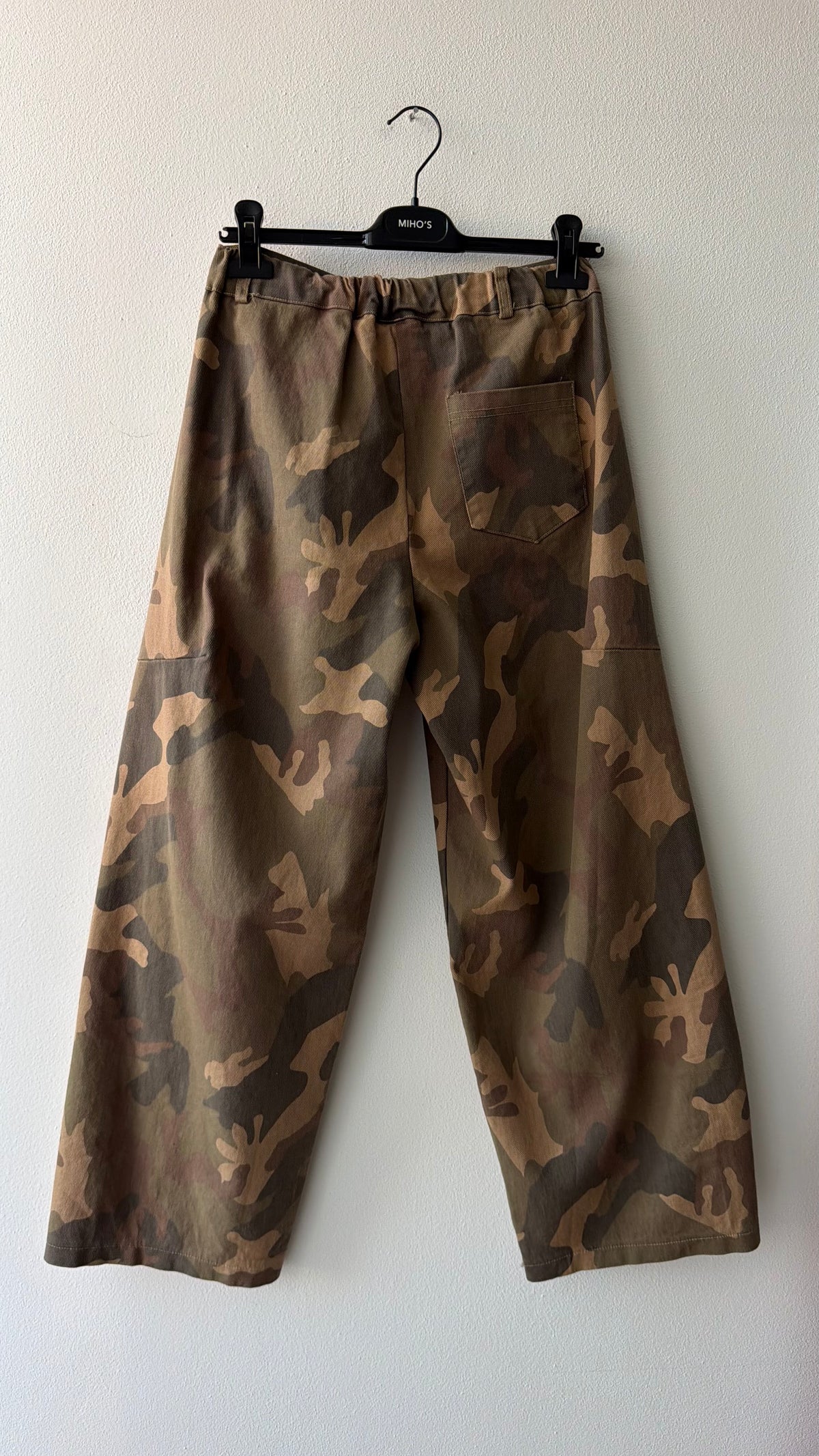 Pantalone balloon Camou