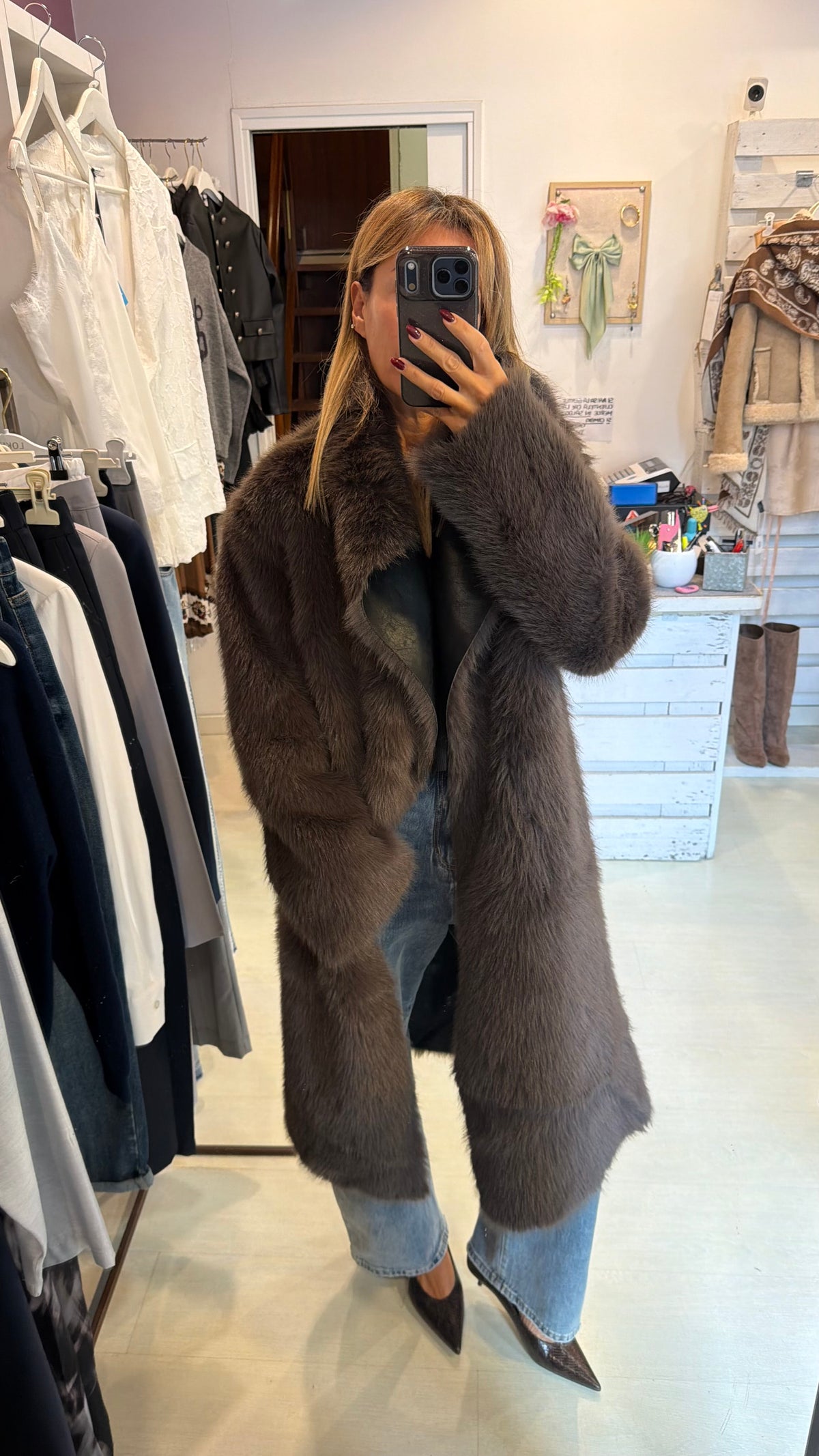 Cappotto montone double