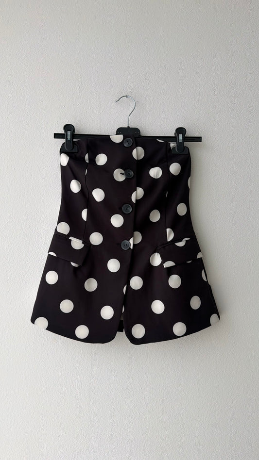 Bustier pois