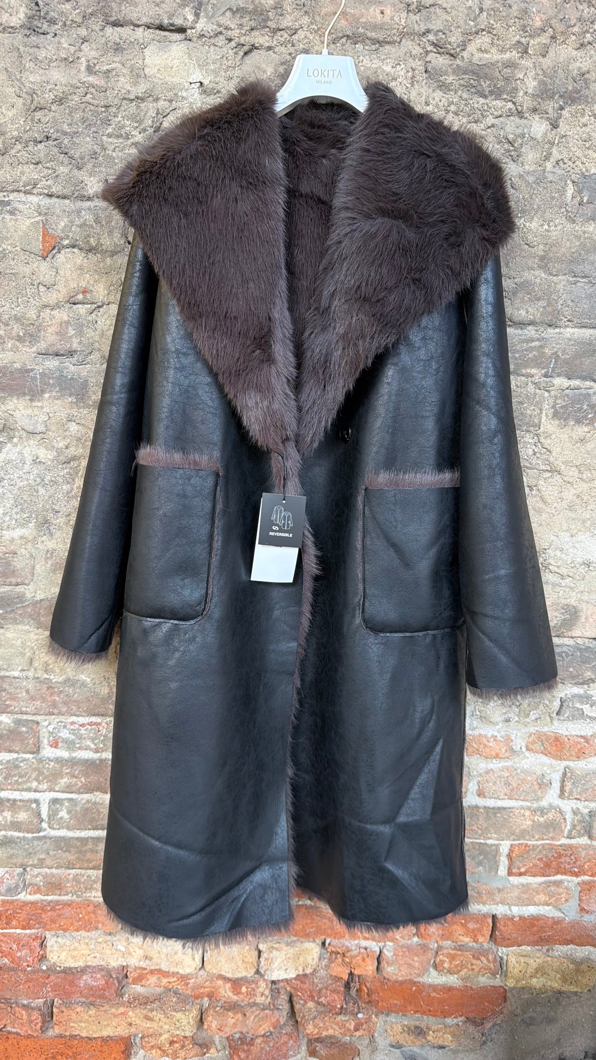 Cappotto montone double