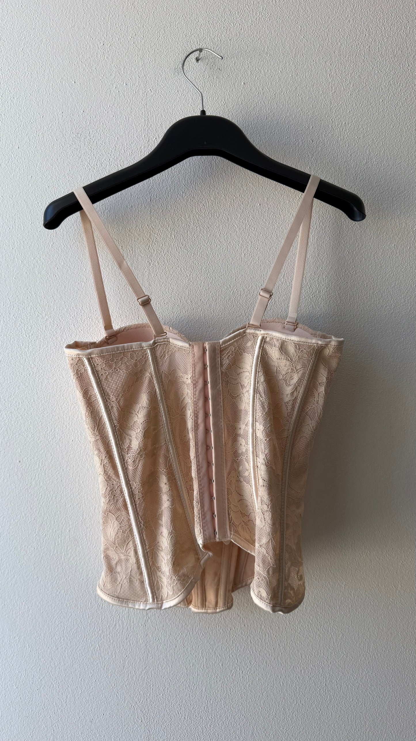 Top bustier nude