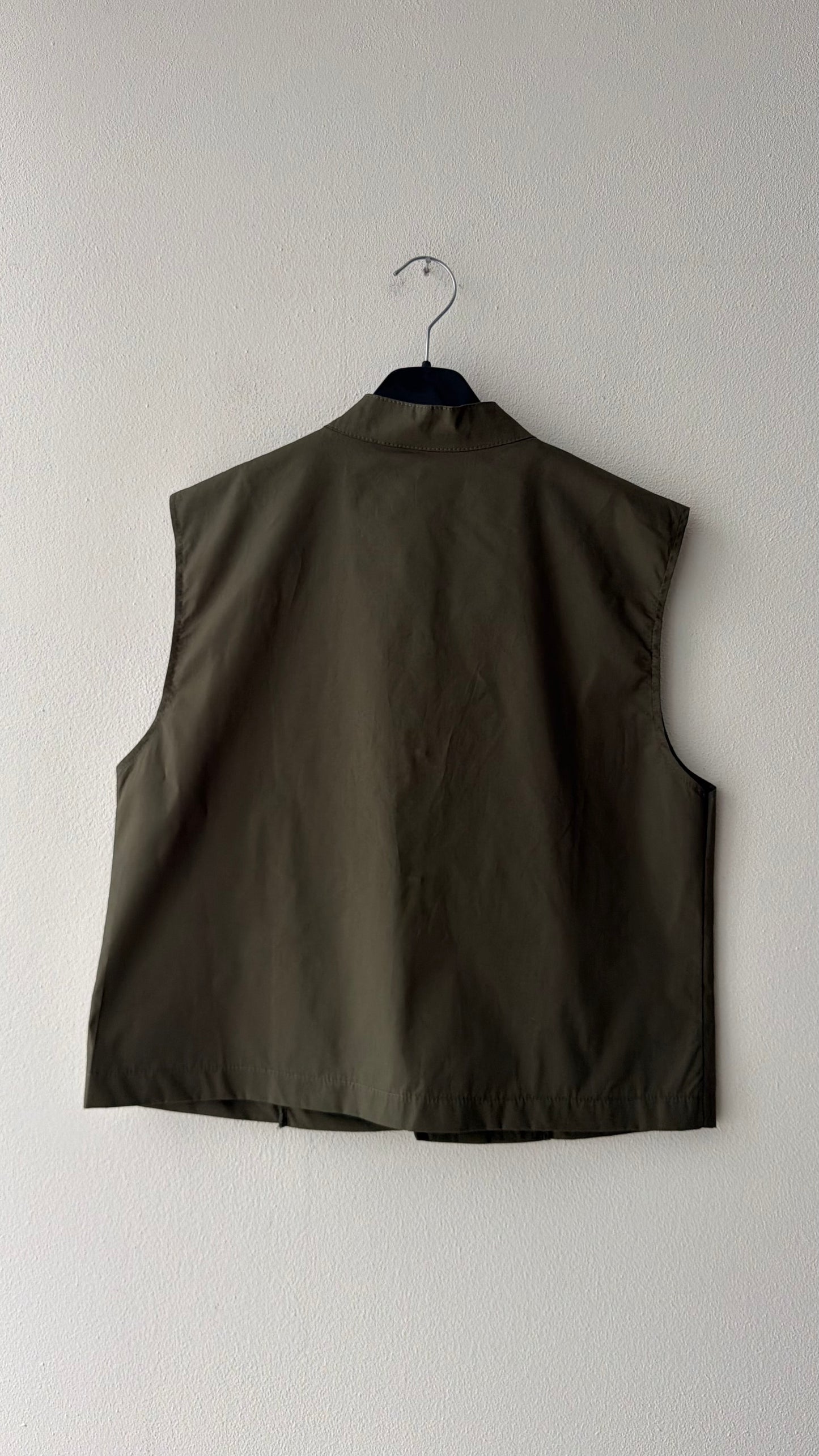 Gilet verde cadetto style