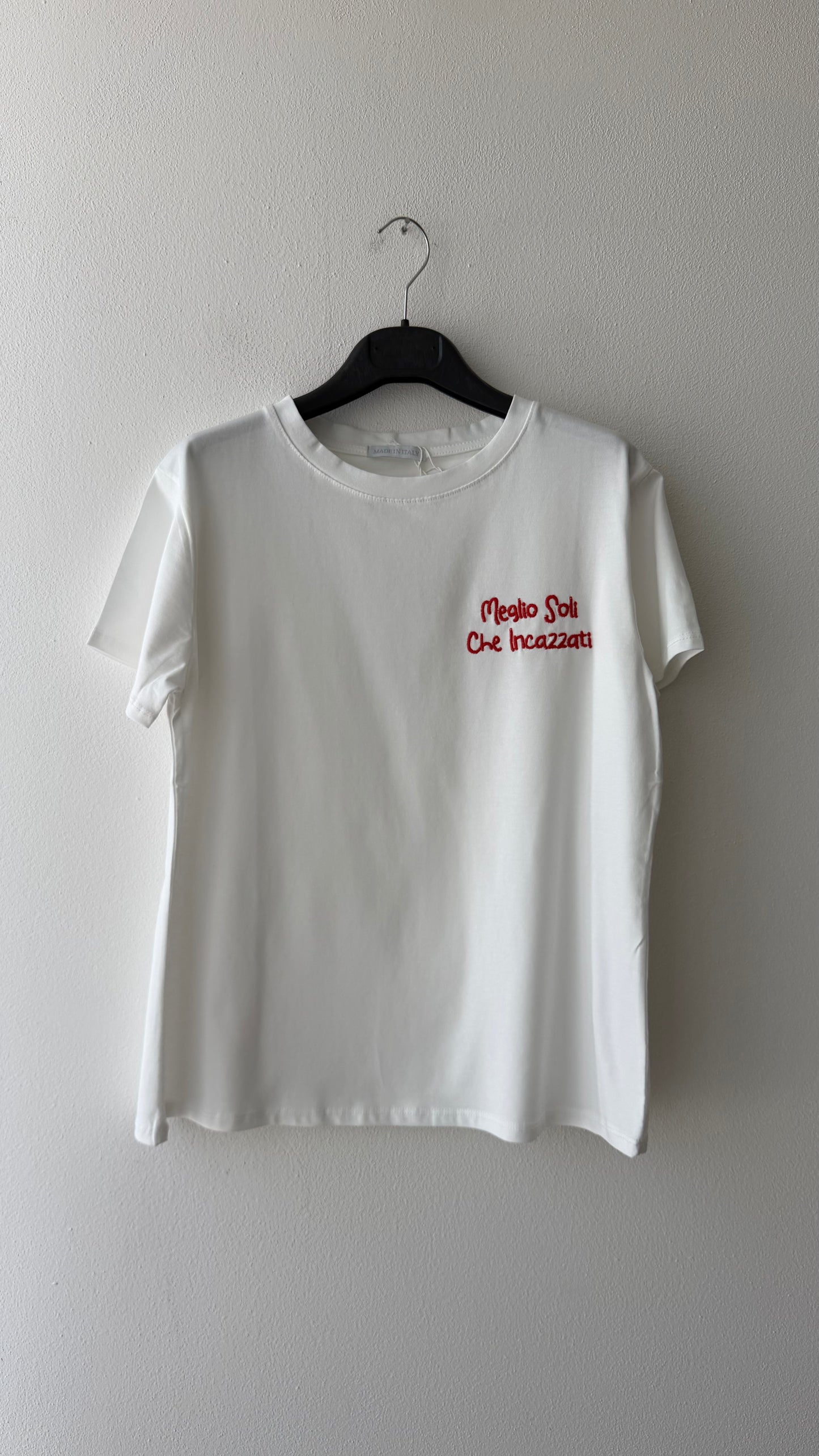 T-shirt scritte