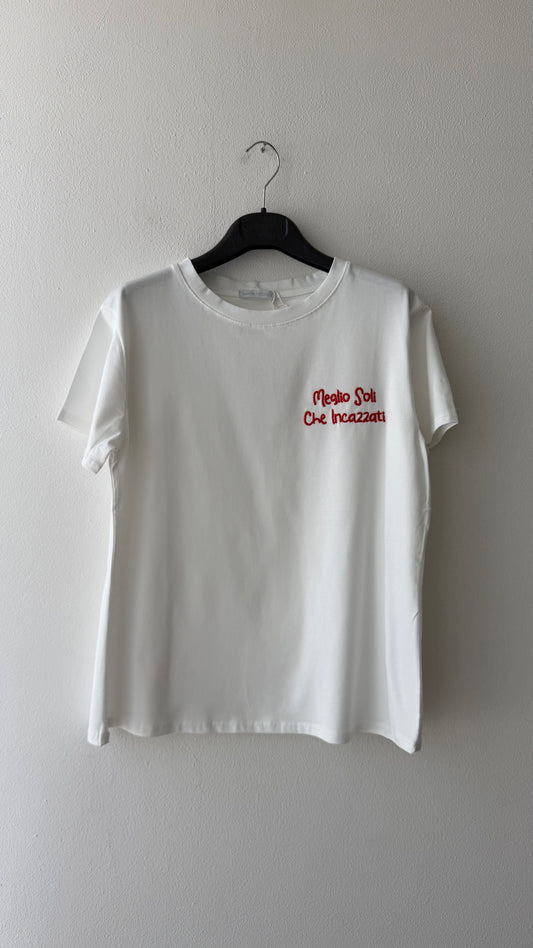 T-shirt scritte