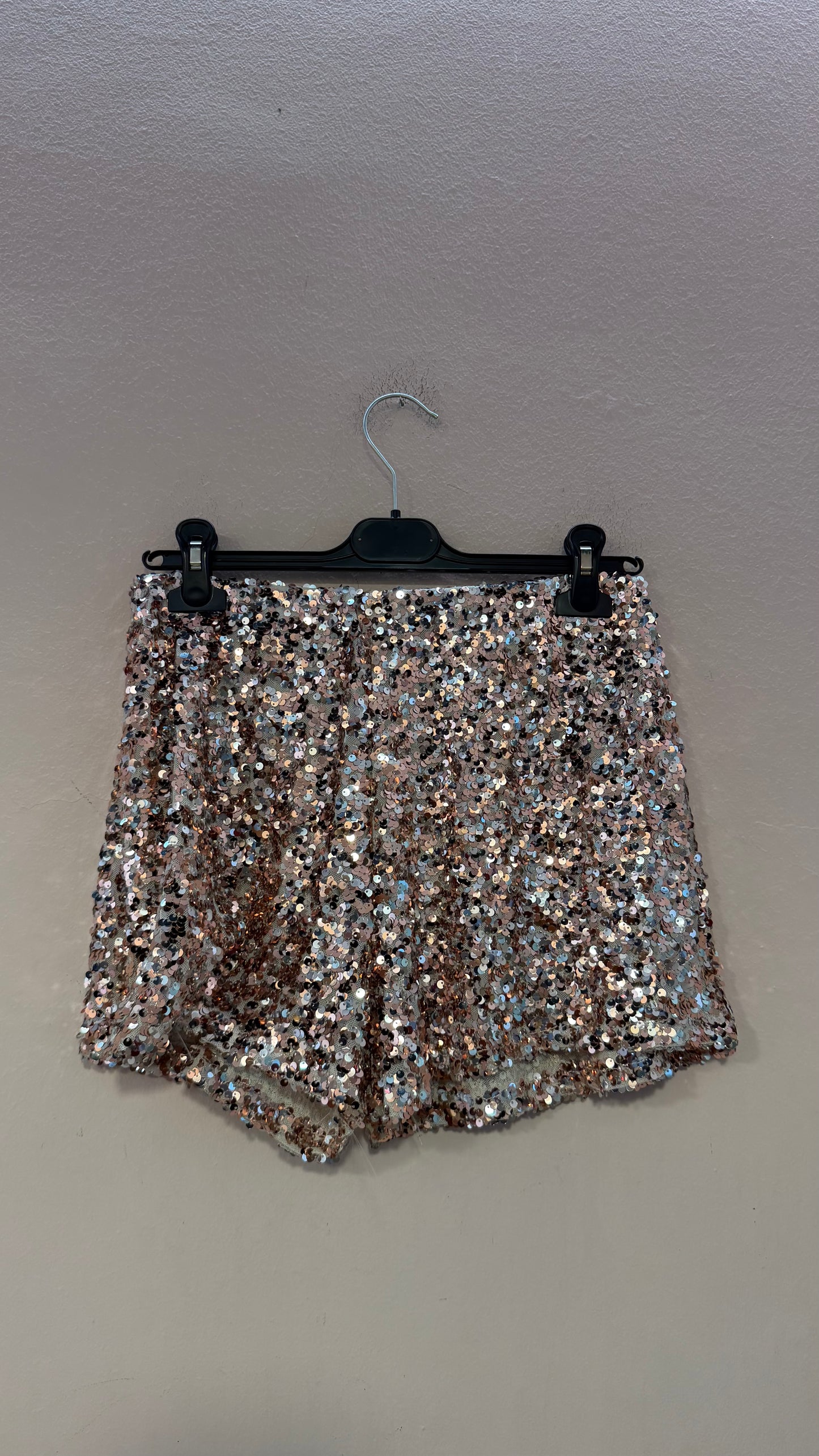 Shorts culotte paillette