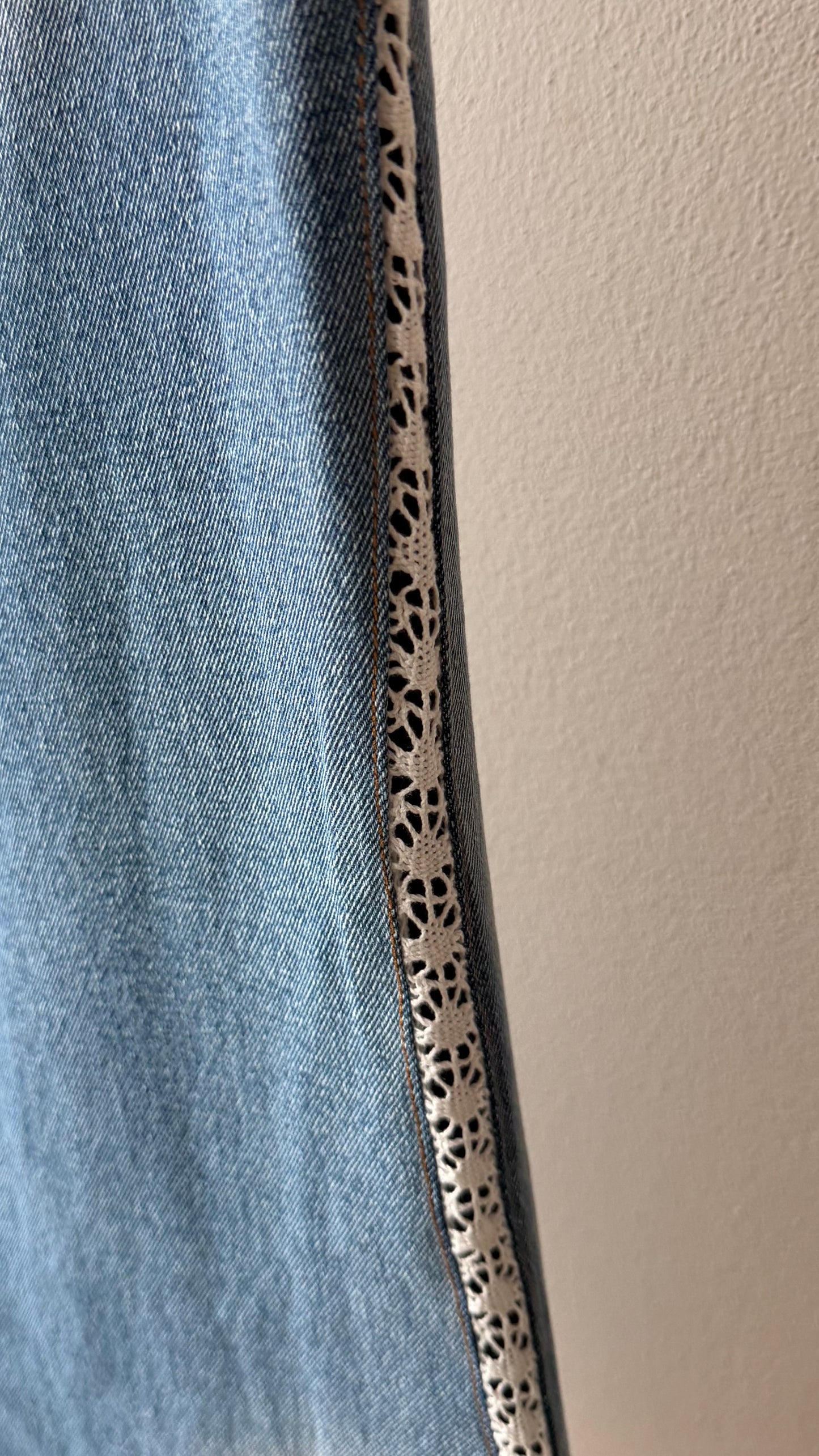 Jeans pizzo laterale lokita