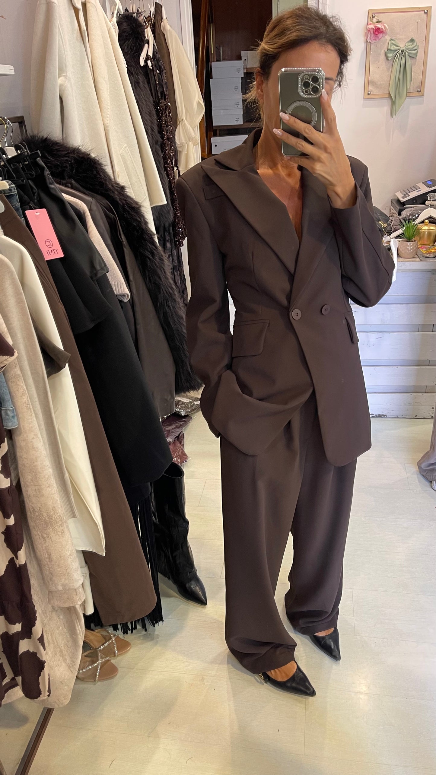 Tailleur giacca avvitata