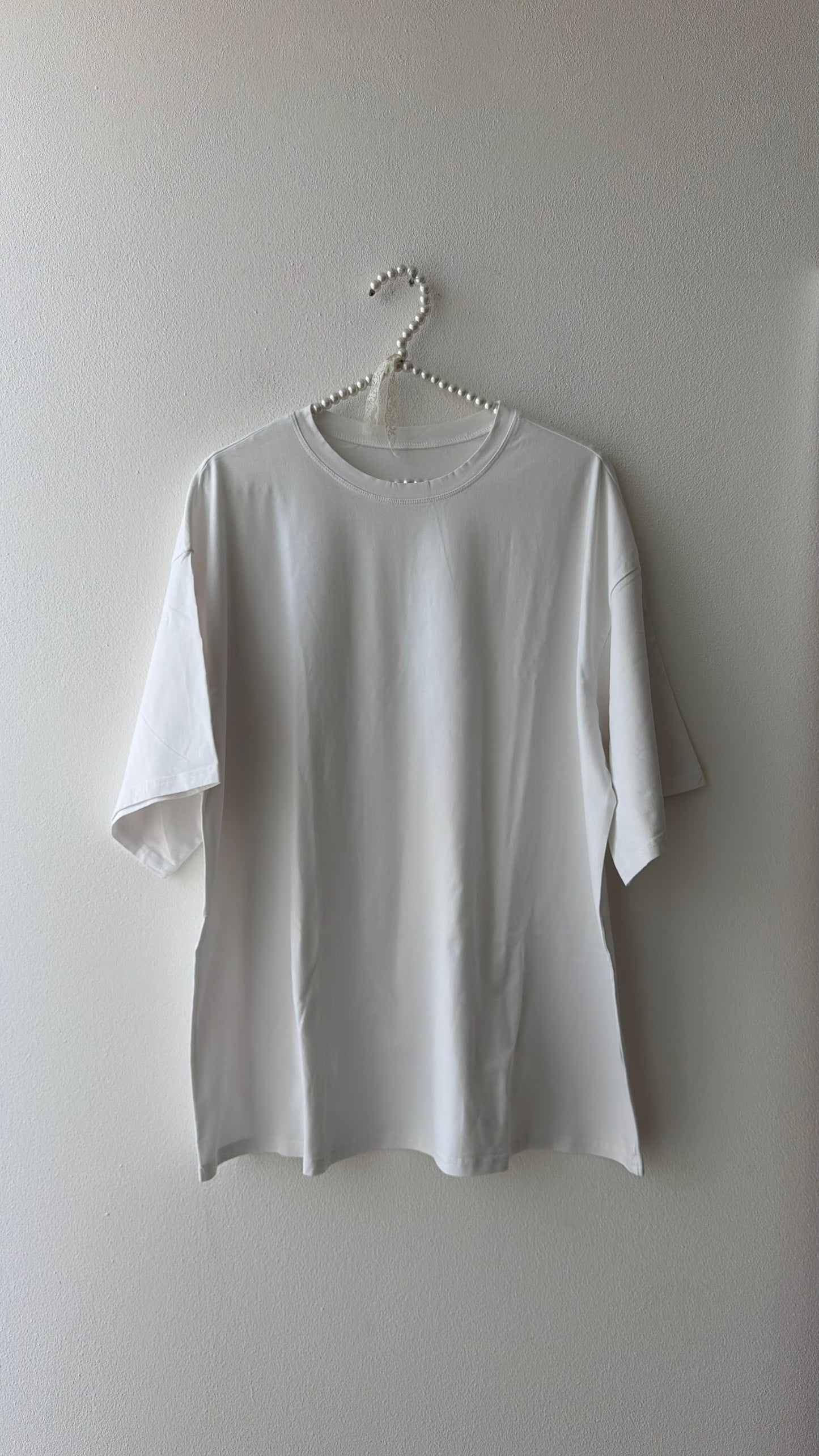 T-shirt over
