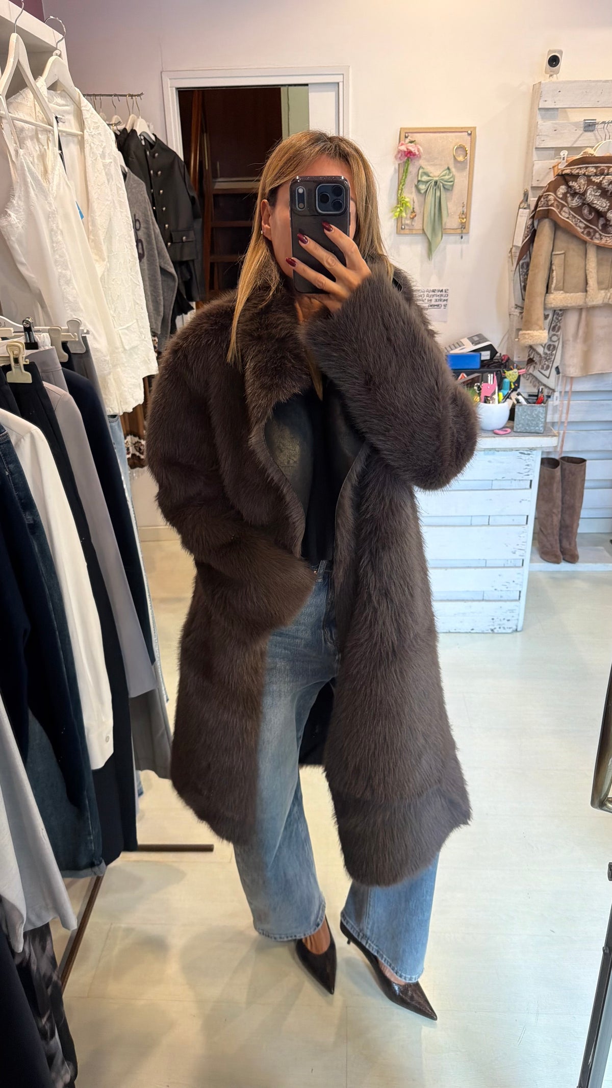 Cappotto montone double
