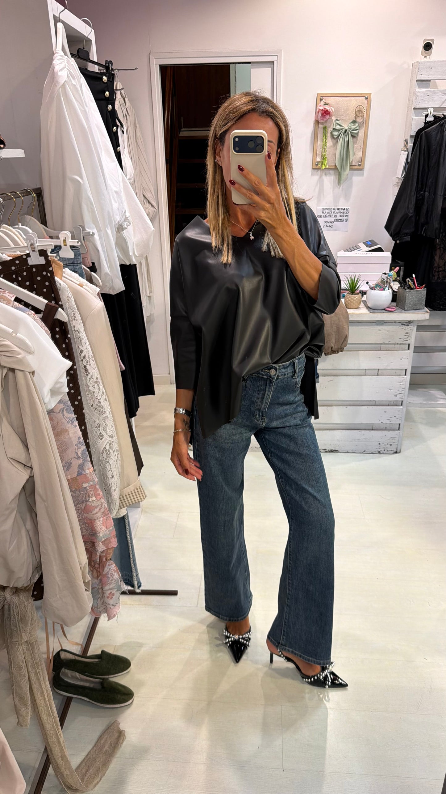 Jeans flare lavaggio used