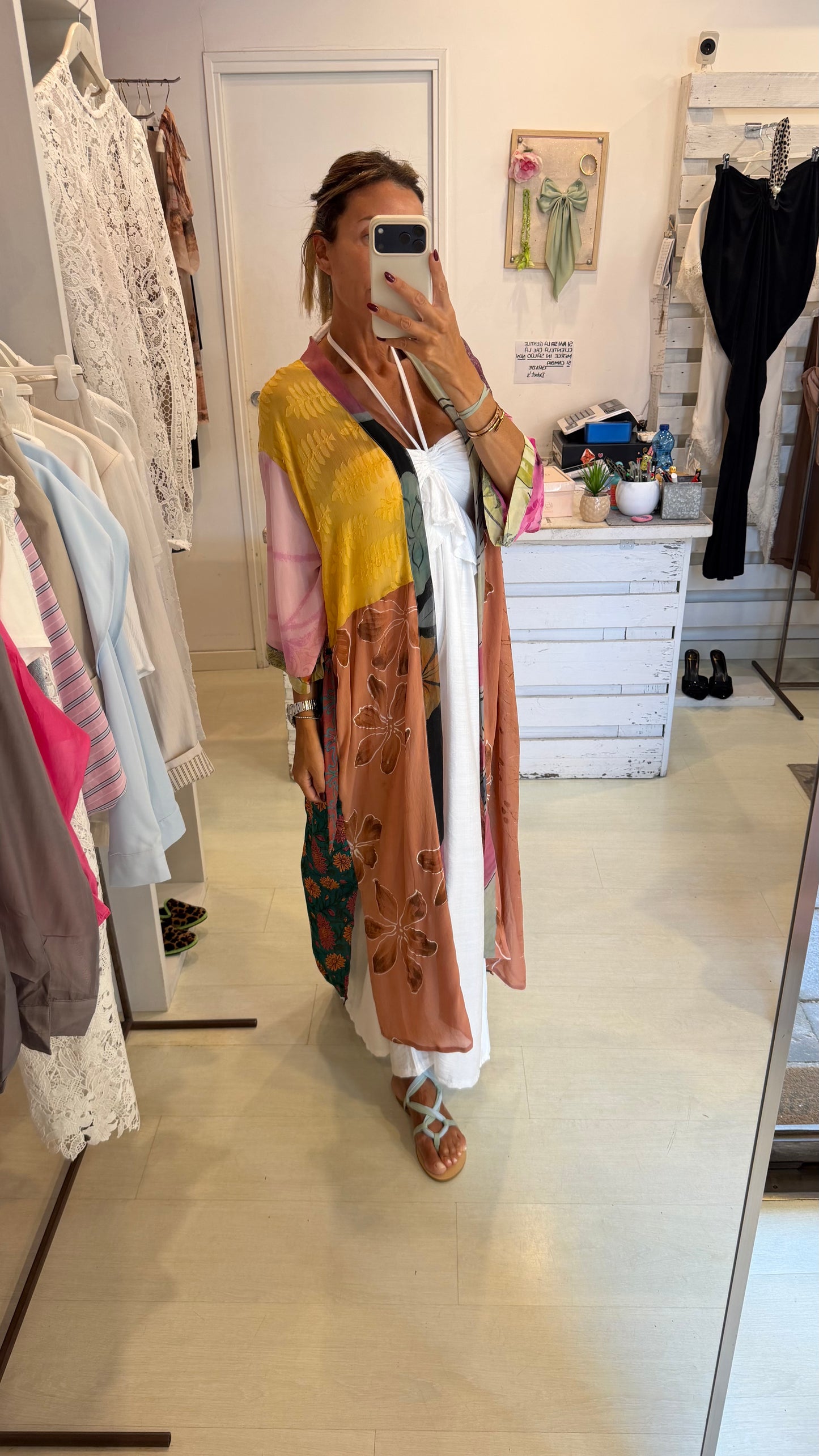 Kimono patch work