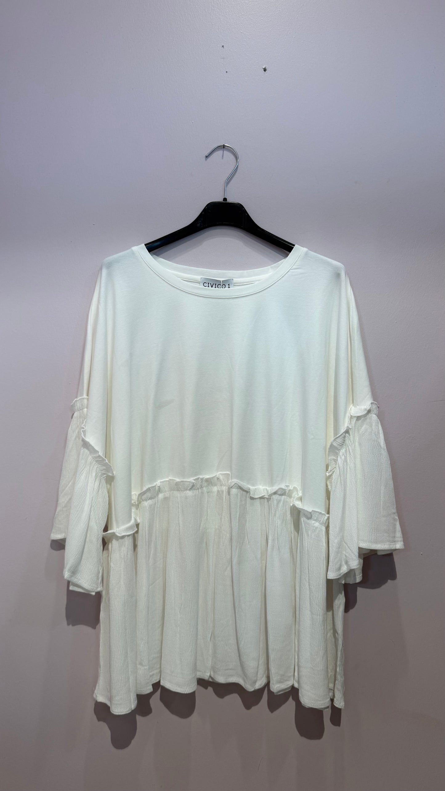 T-shirt dettaglio orlo
