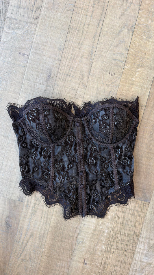 Top velvet brown