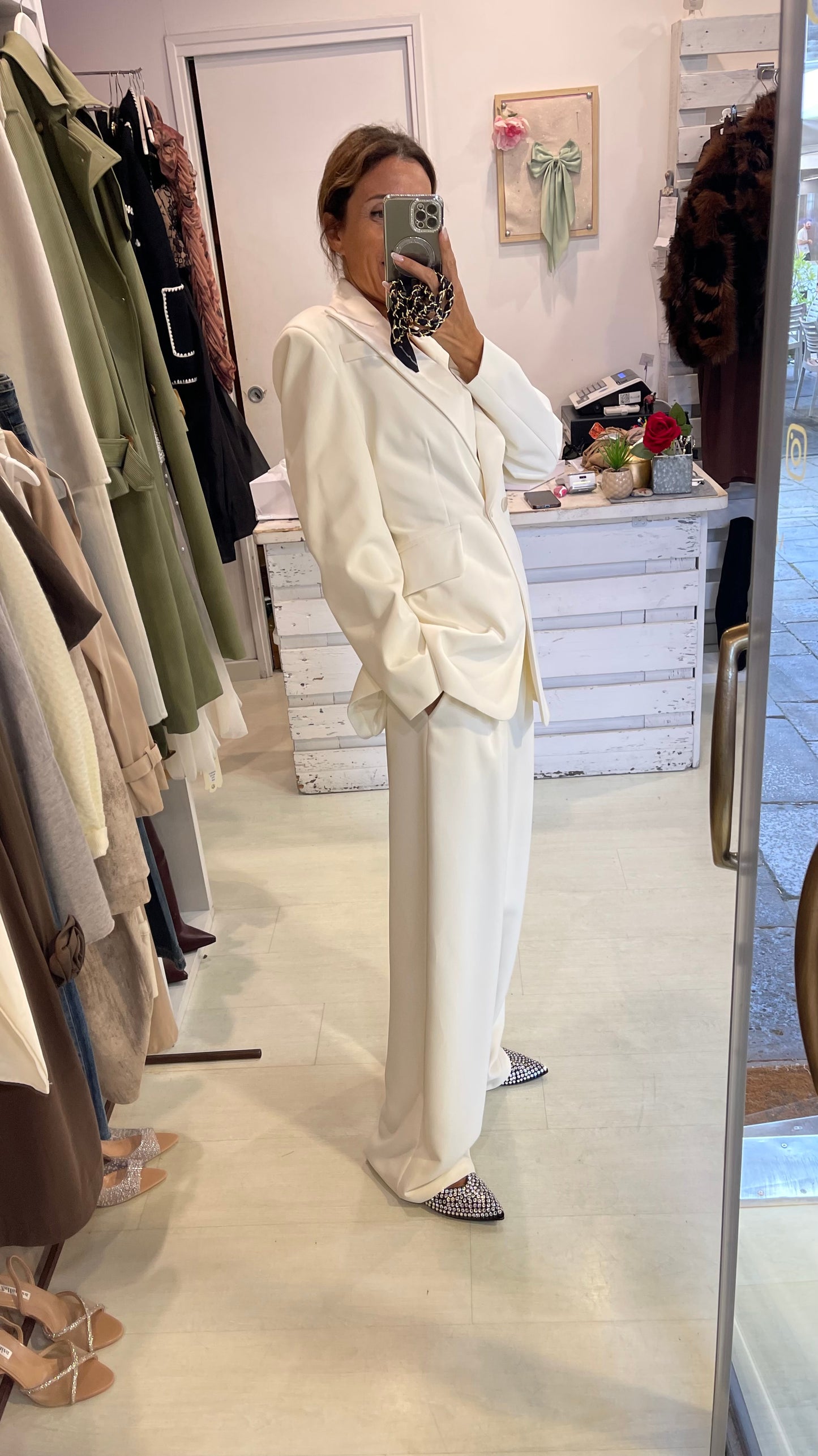 Tailleur giacca avvitata