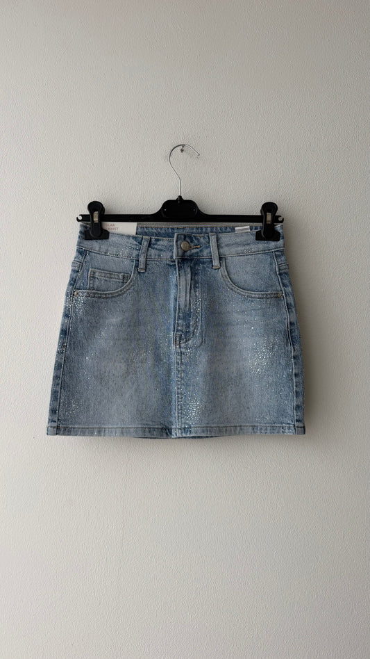 Gonna Denim brillo